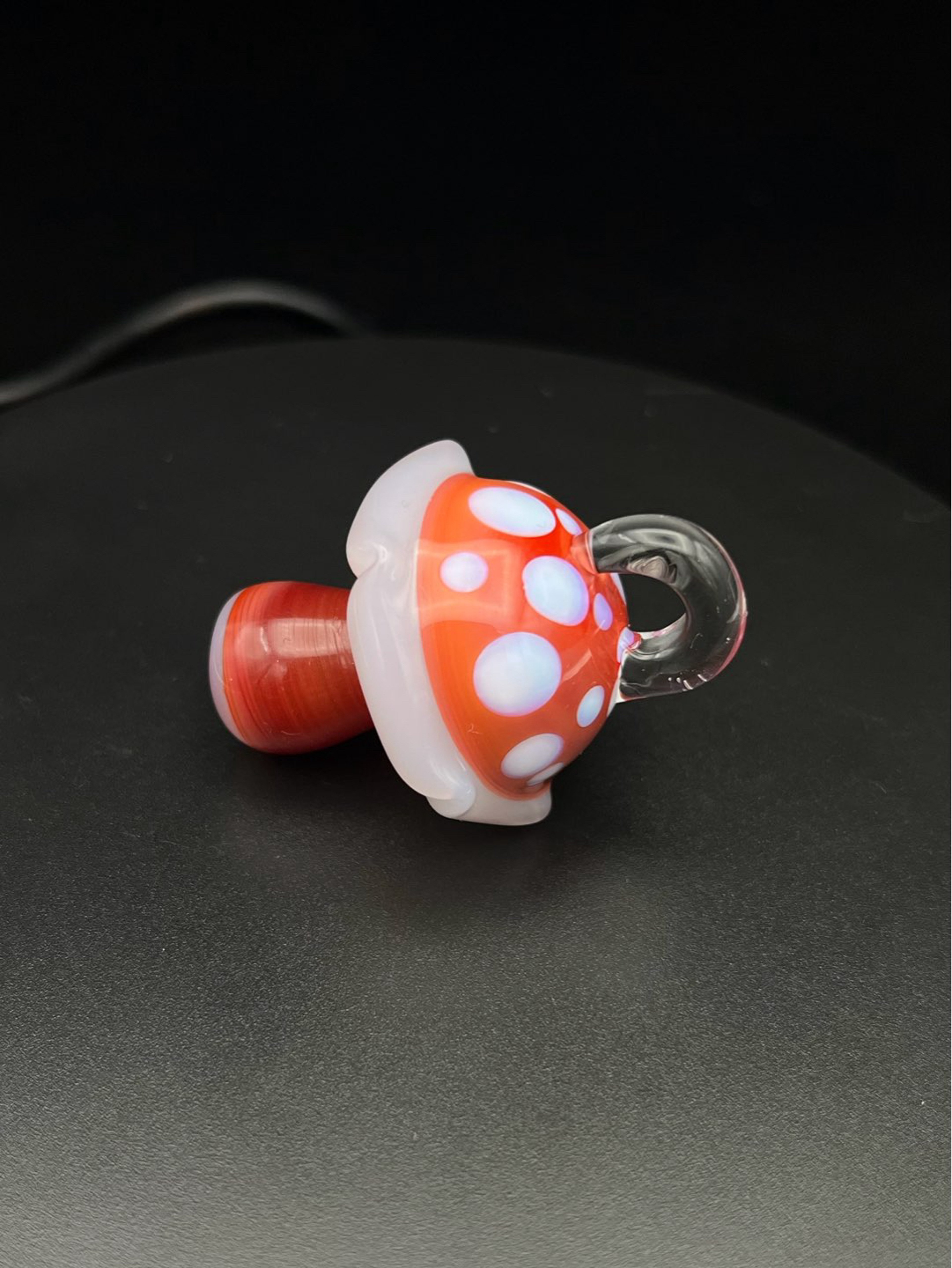 Preview pic of Mushroom Pendant #31 w/ Top Bail by GlassManCometh
