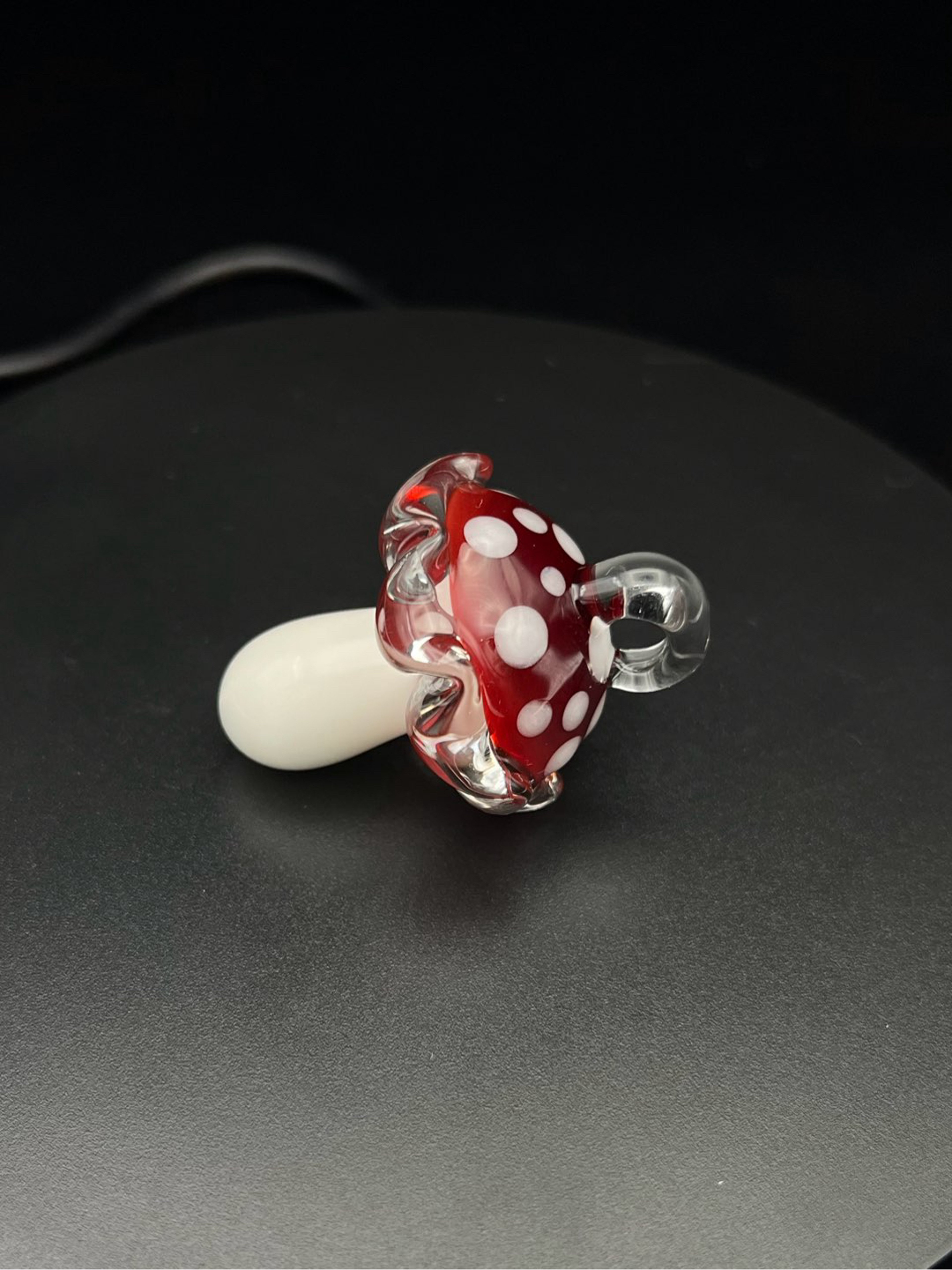 Preview pic of Mushroom Pendant #34 w/ Top Bail by GlassManCometh