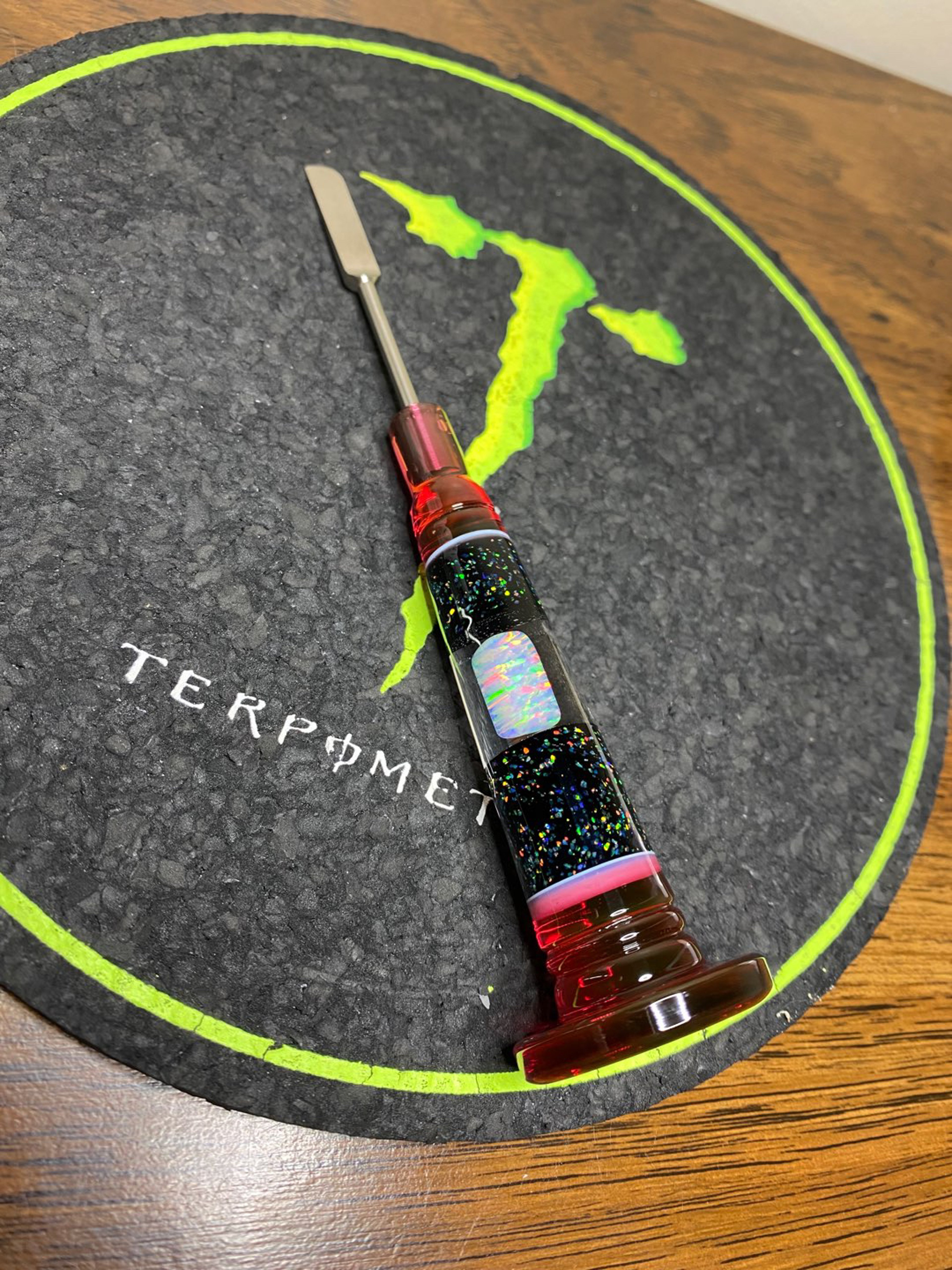 Preview pic of Soup Glass x Acadian Glass dab tool