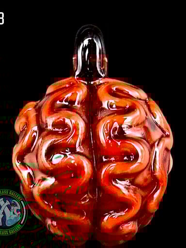 Preview pic of Algae - Pendant #3 - Sculpted Brain