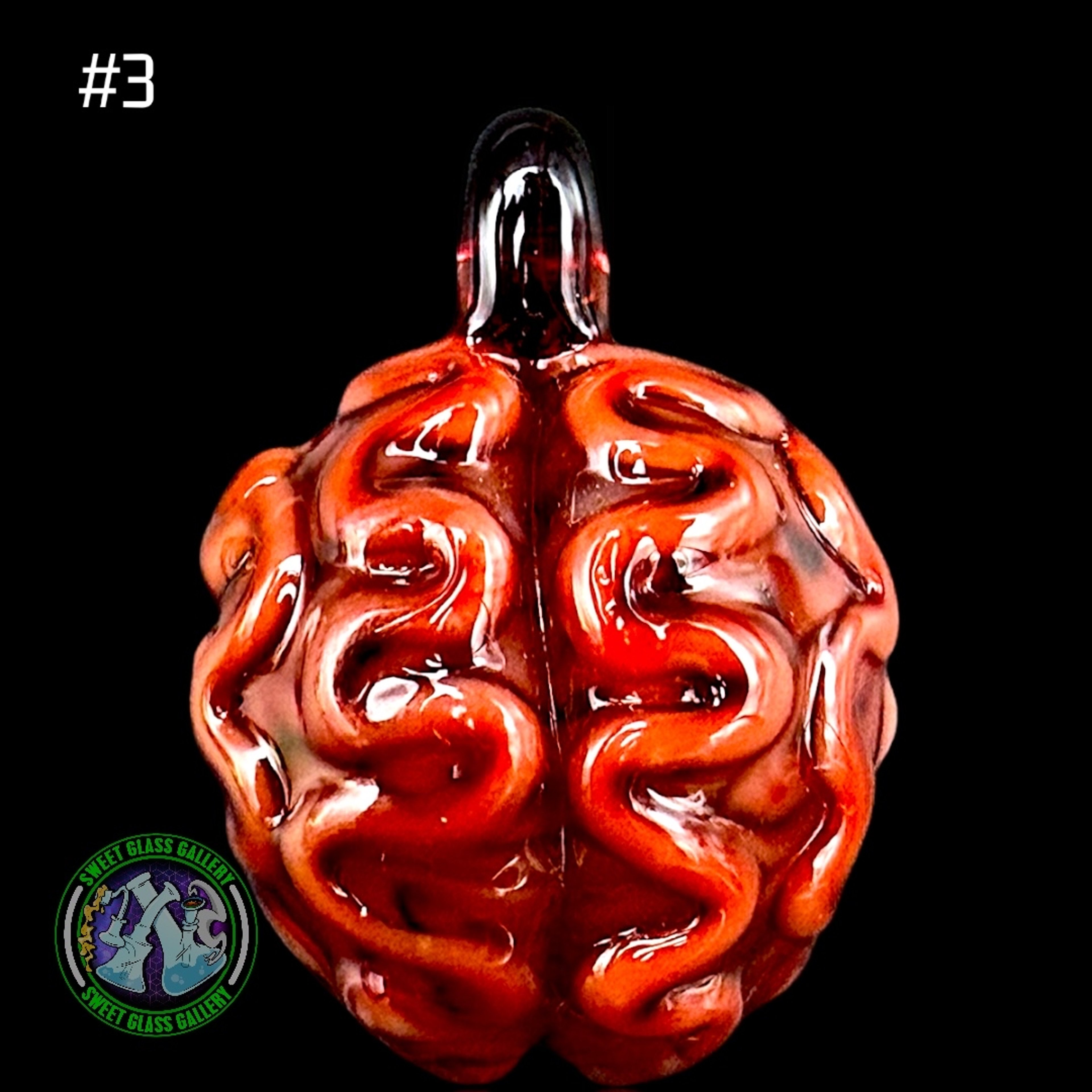 Preview pic of Algae - Pendant #3 - Sculpted Brain