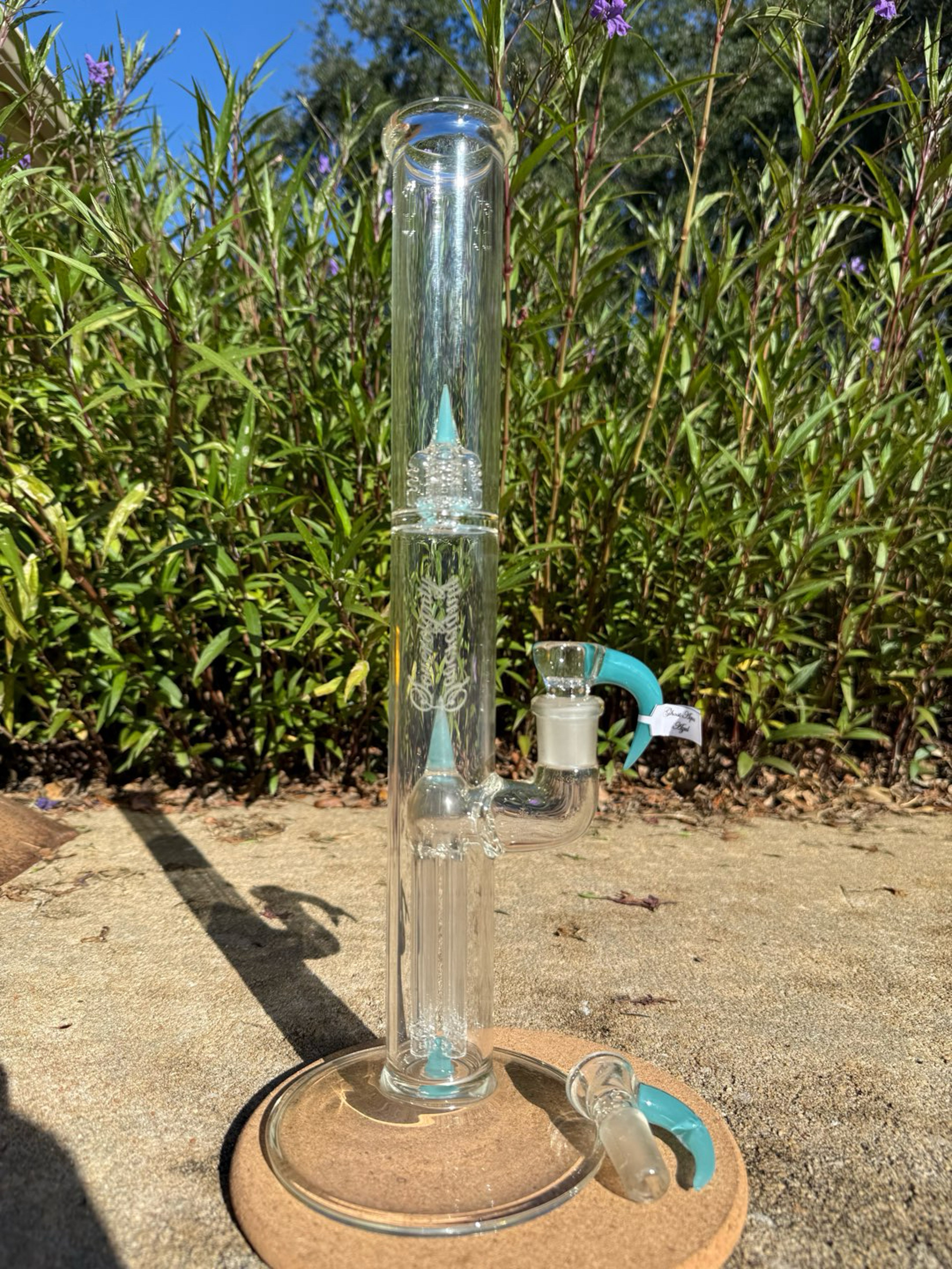 Preview pic of Slitted F4 44 in ghost agua azul