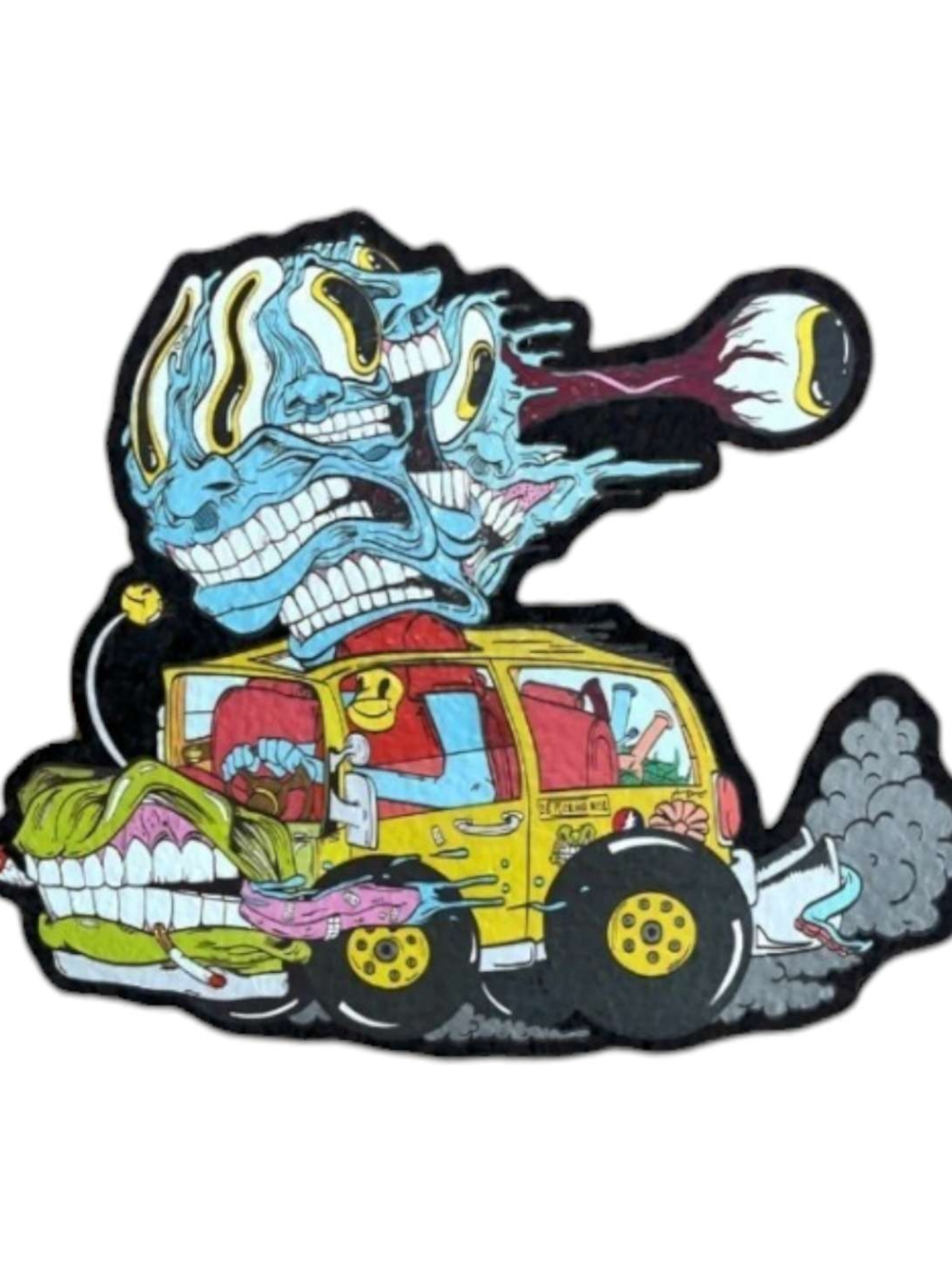Preview pic of Aaron Brooks "Truckin (Blue)" Moodmat