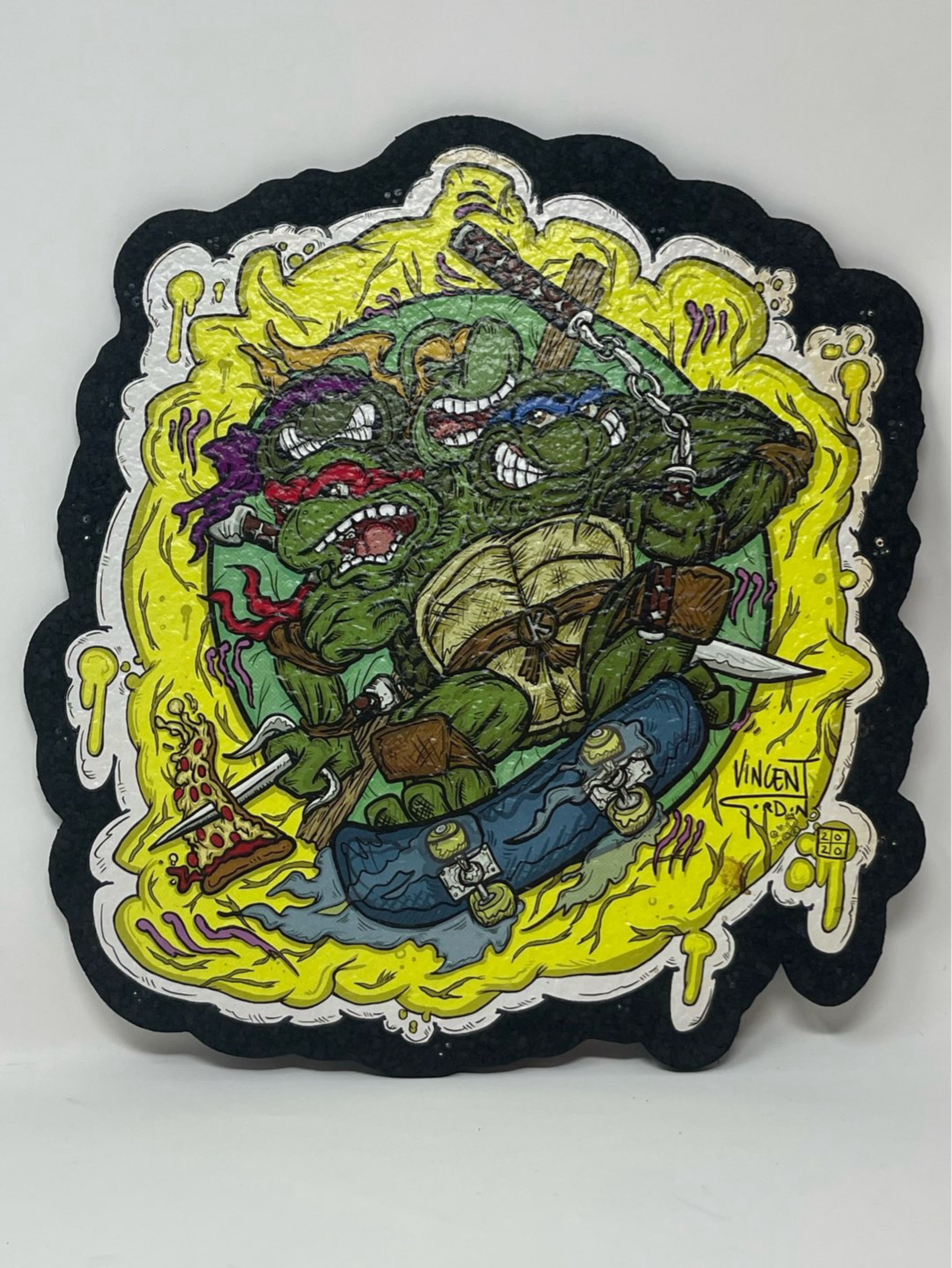 Preview pic of 12” TMNT  moodmat