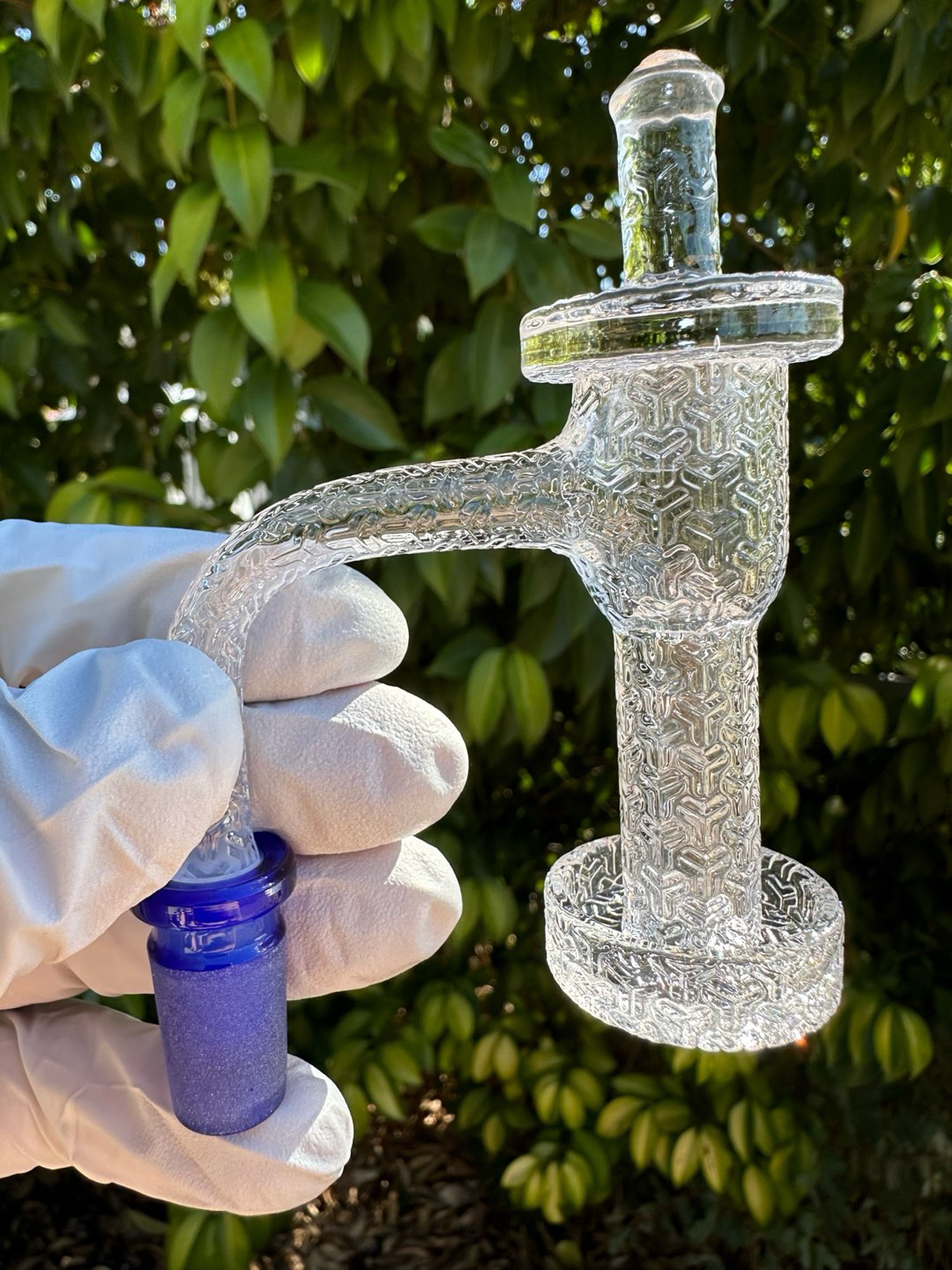 Preview pic of Etched Terp Slurper Set & Adapter