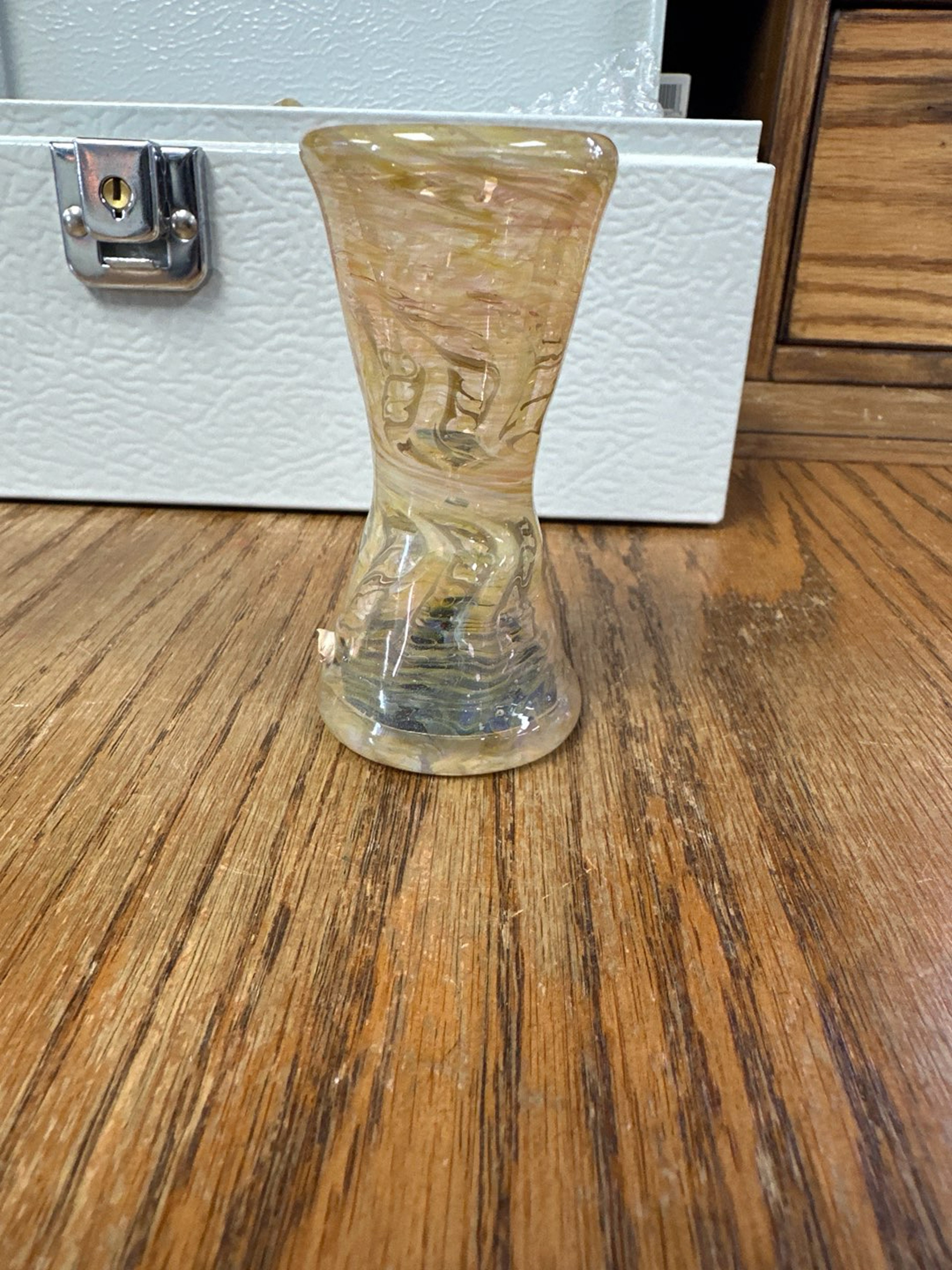 Preview pic of Adjustable silver and gold fumed timer with magnetic sand