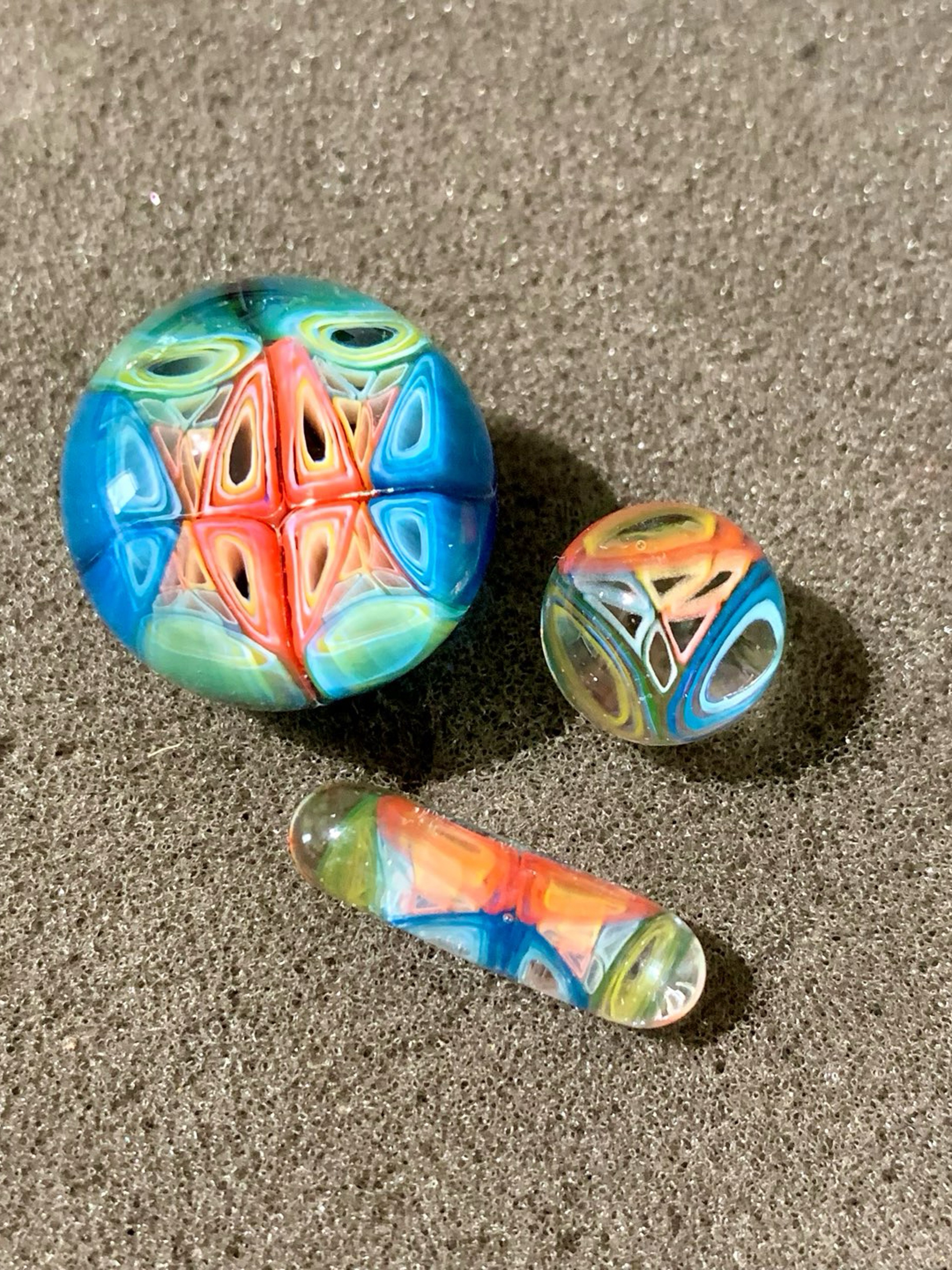 Preview pic of Jeff Heath Bar Murrine Slurper Set