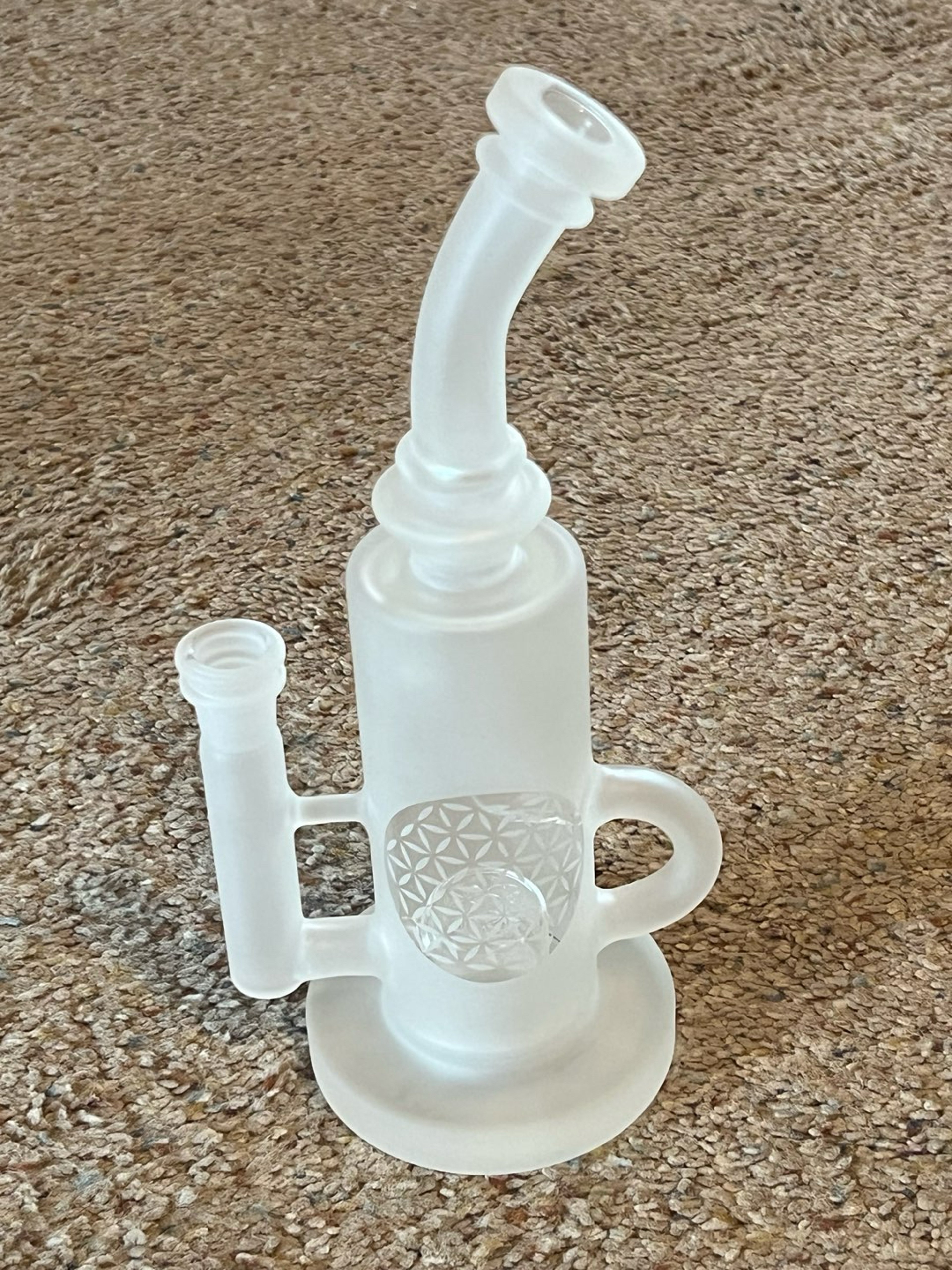 Preview pic of Sandblasted seed of life perc Klein recycler