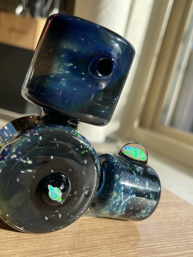 Preview pic of Crushed opal over Space Tech dry pipe
