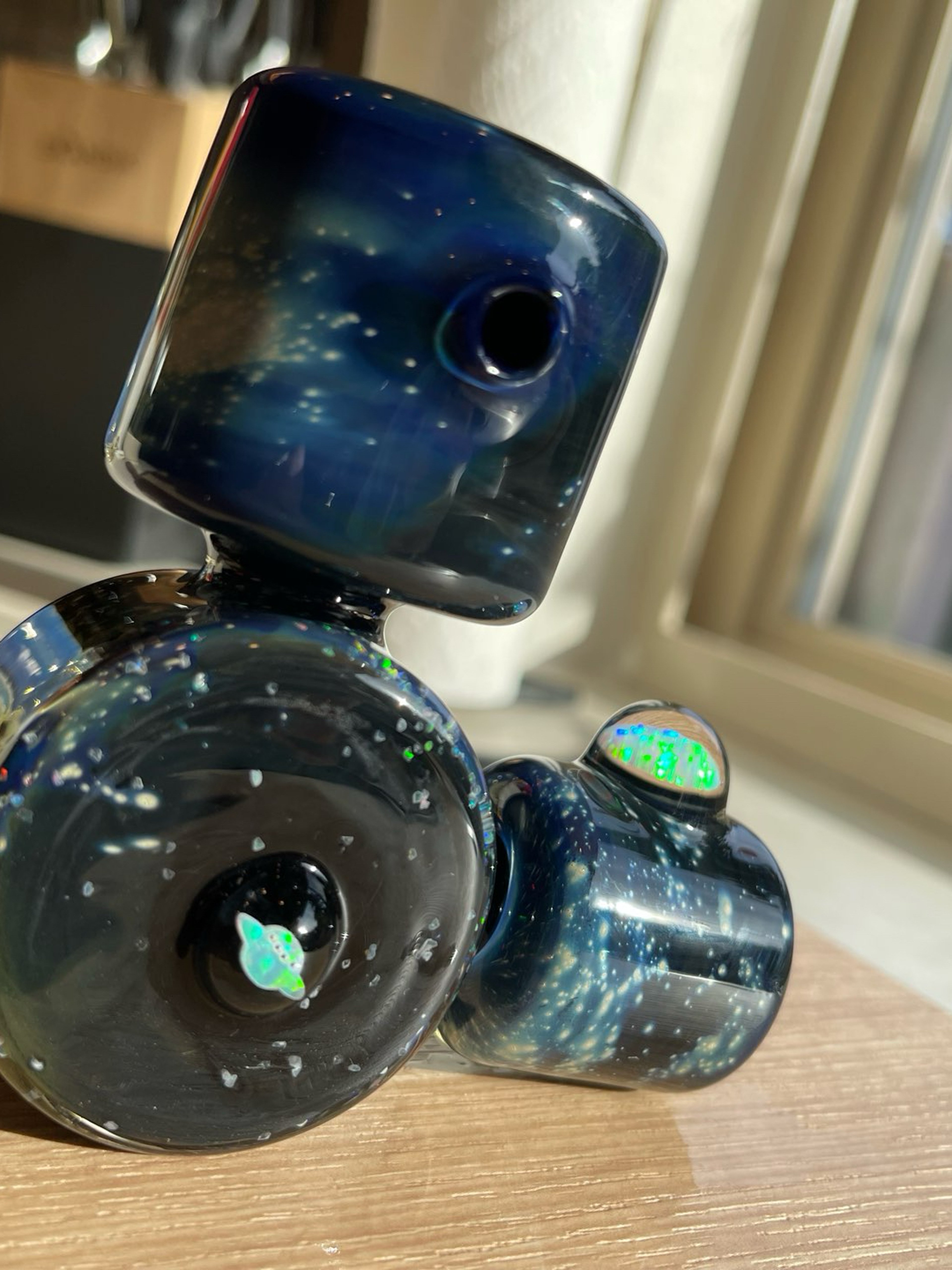 Preview pic of Crushed opal over Space Tech dry pipe