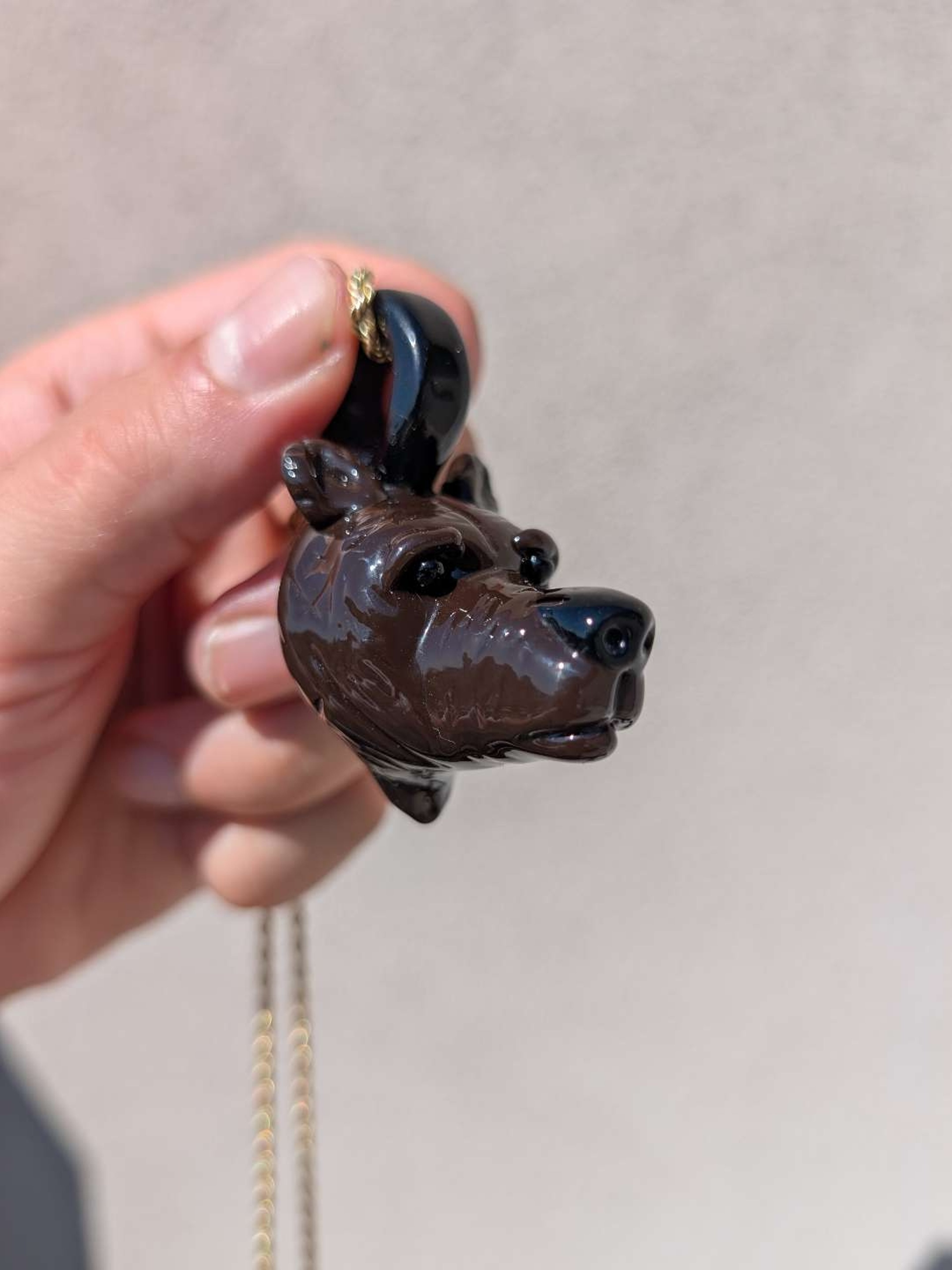 Preview pic of Bear head pendant