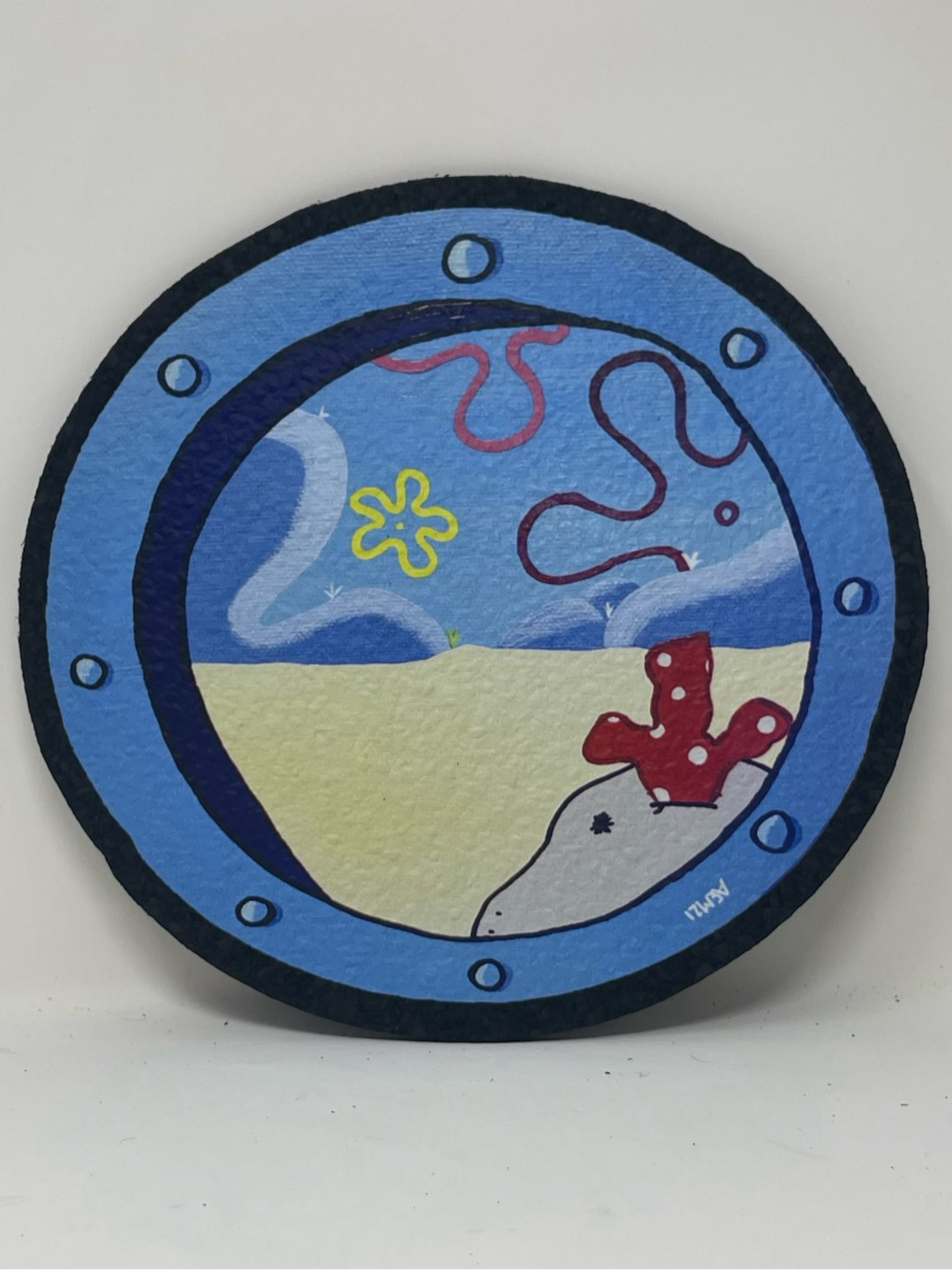 Preview pic of Hashley SpongeBob Porthole moodmat