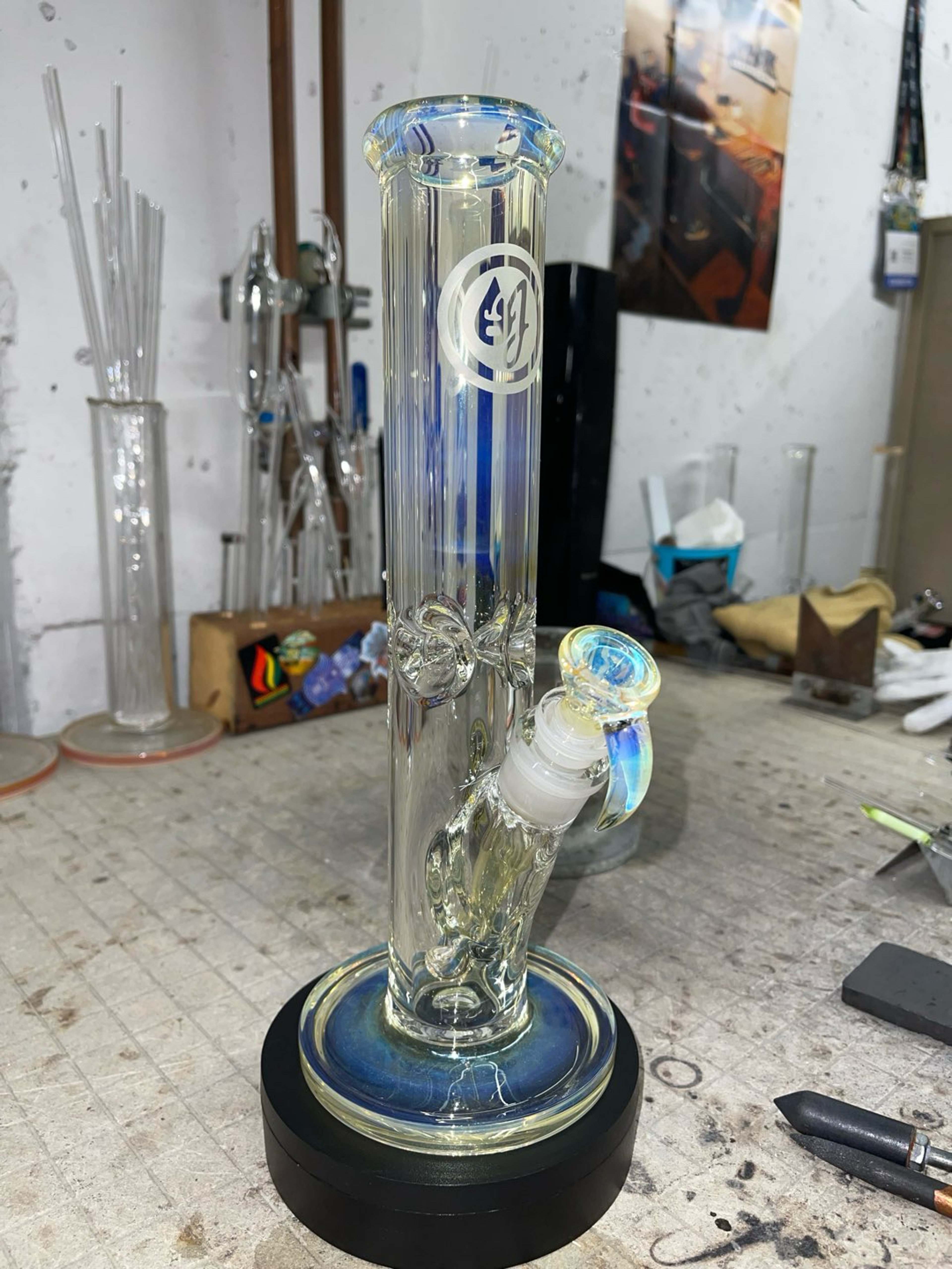 Preview pic of Silver fume accents 7mm x50mm