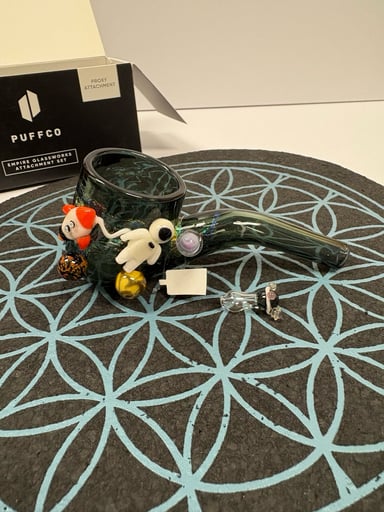 Preview pic of Empire Glassworks Puffco Proxy pipe outer space theme