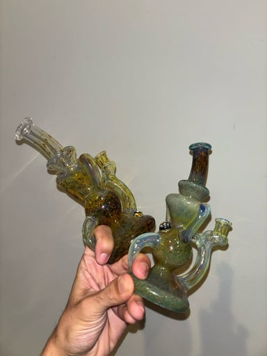 Preview pic of Brand new klein recycler 10mm, fritted worked accents