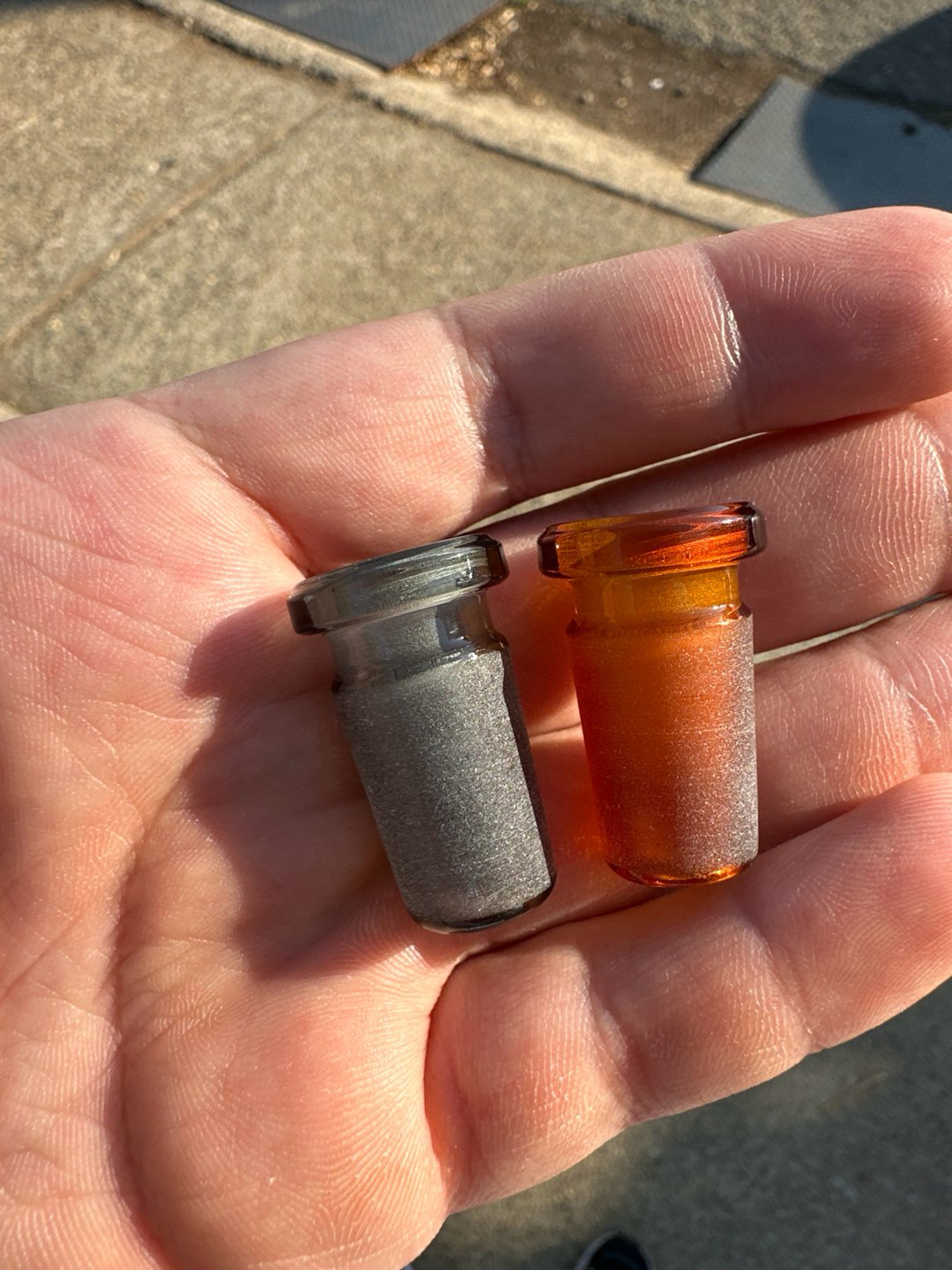 Preview pic of Grey and brown adapters