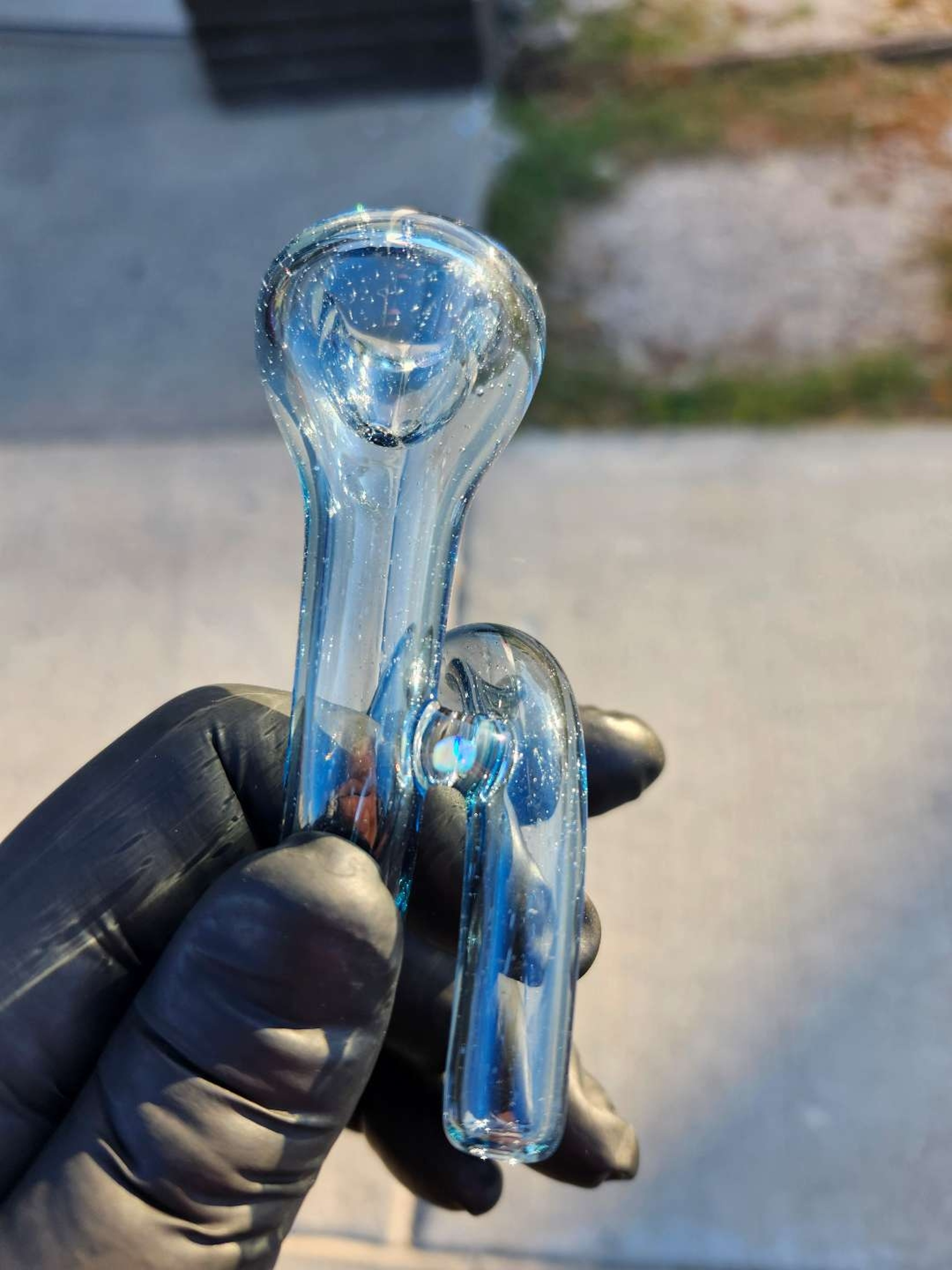 Preview pic of Orian Glass Curly Pipes