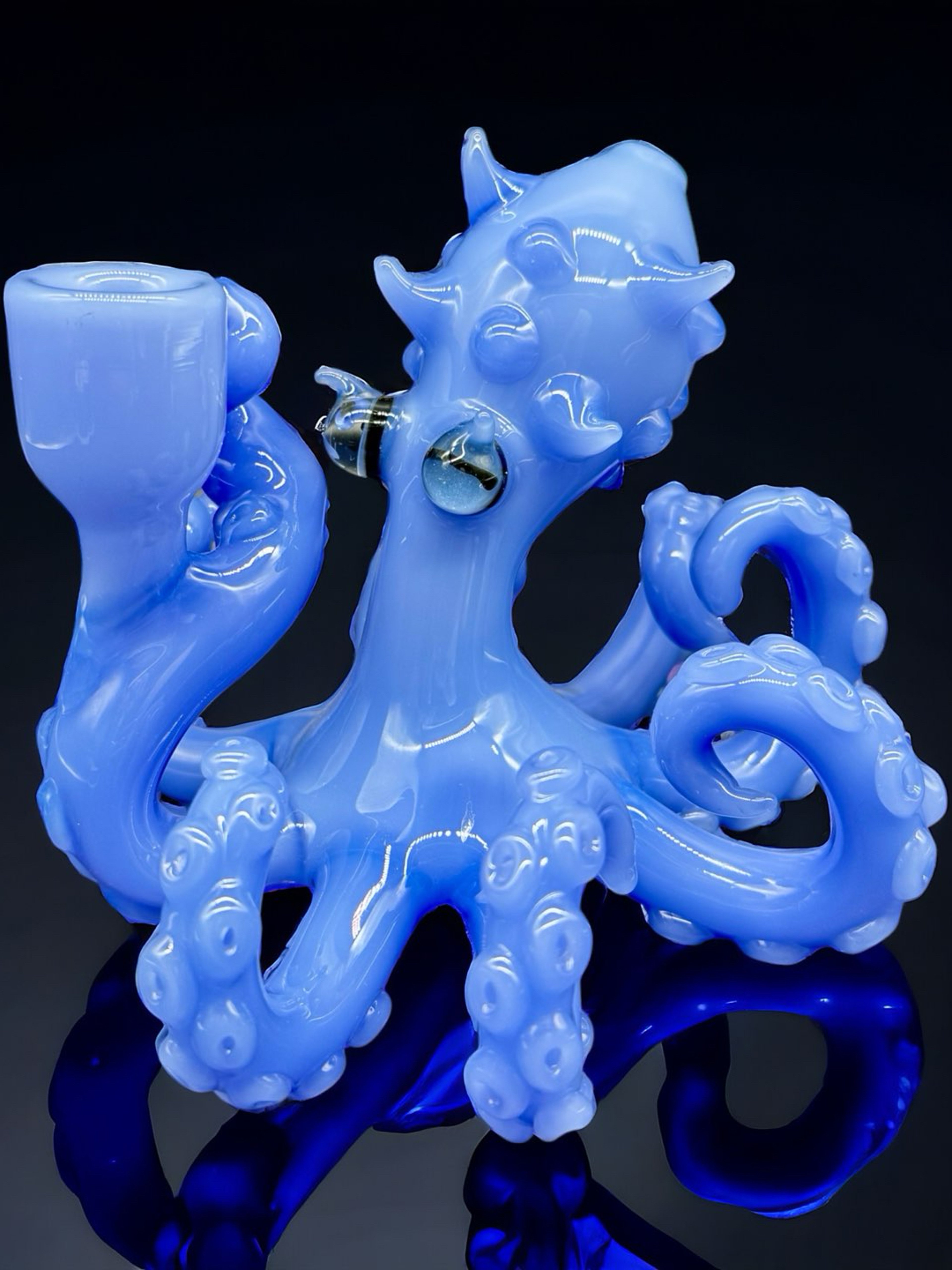 Preview pic of Collectible Octopus Bubbler 6”