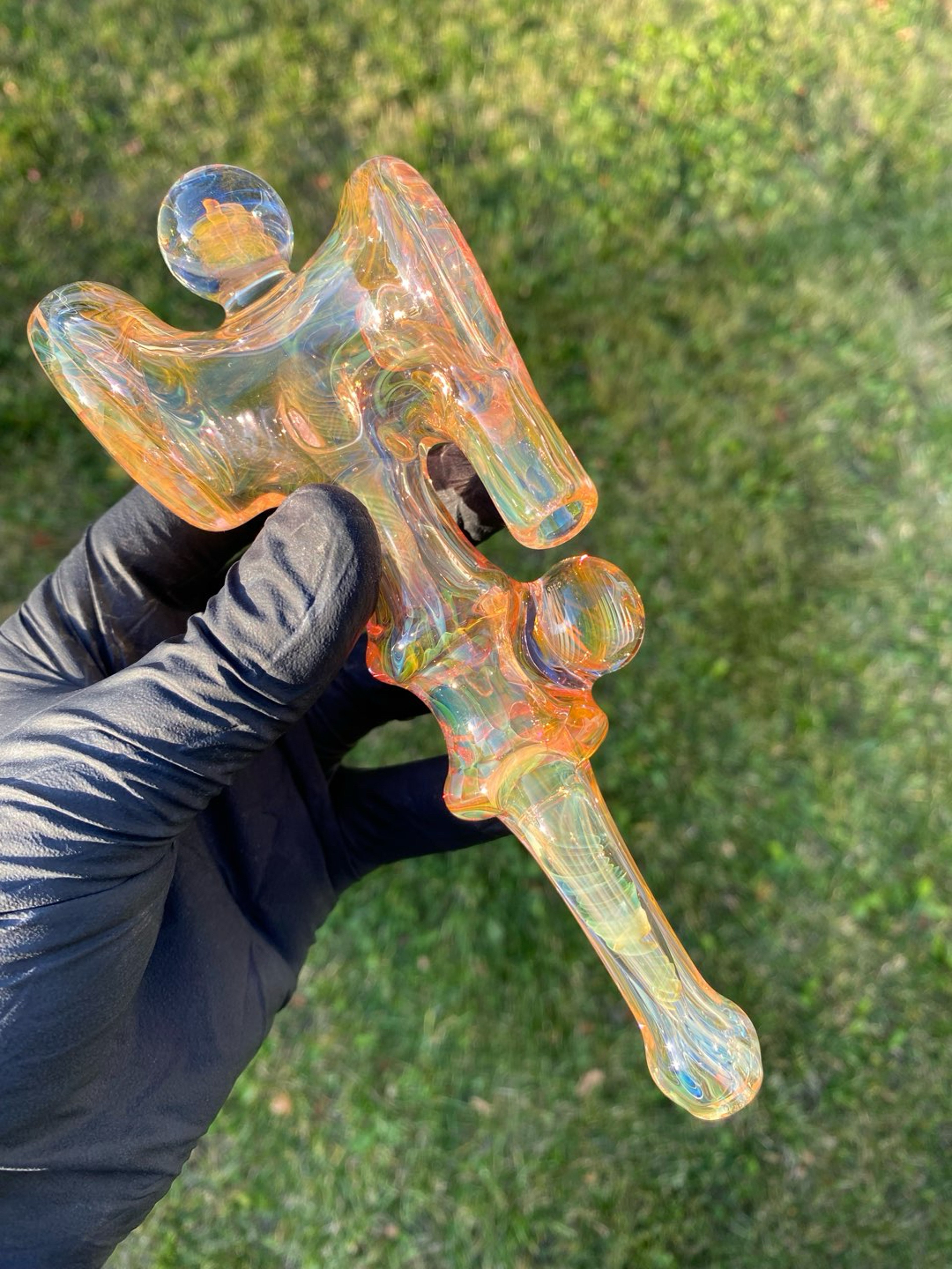 Preview pic of Gold and silver fumed hammer