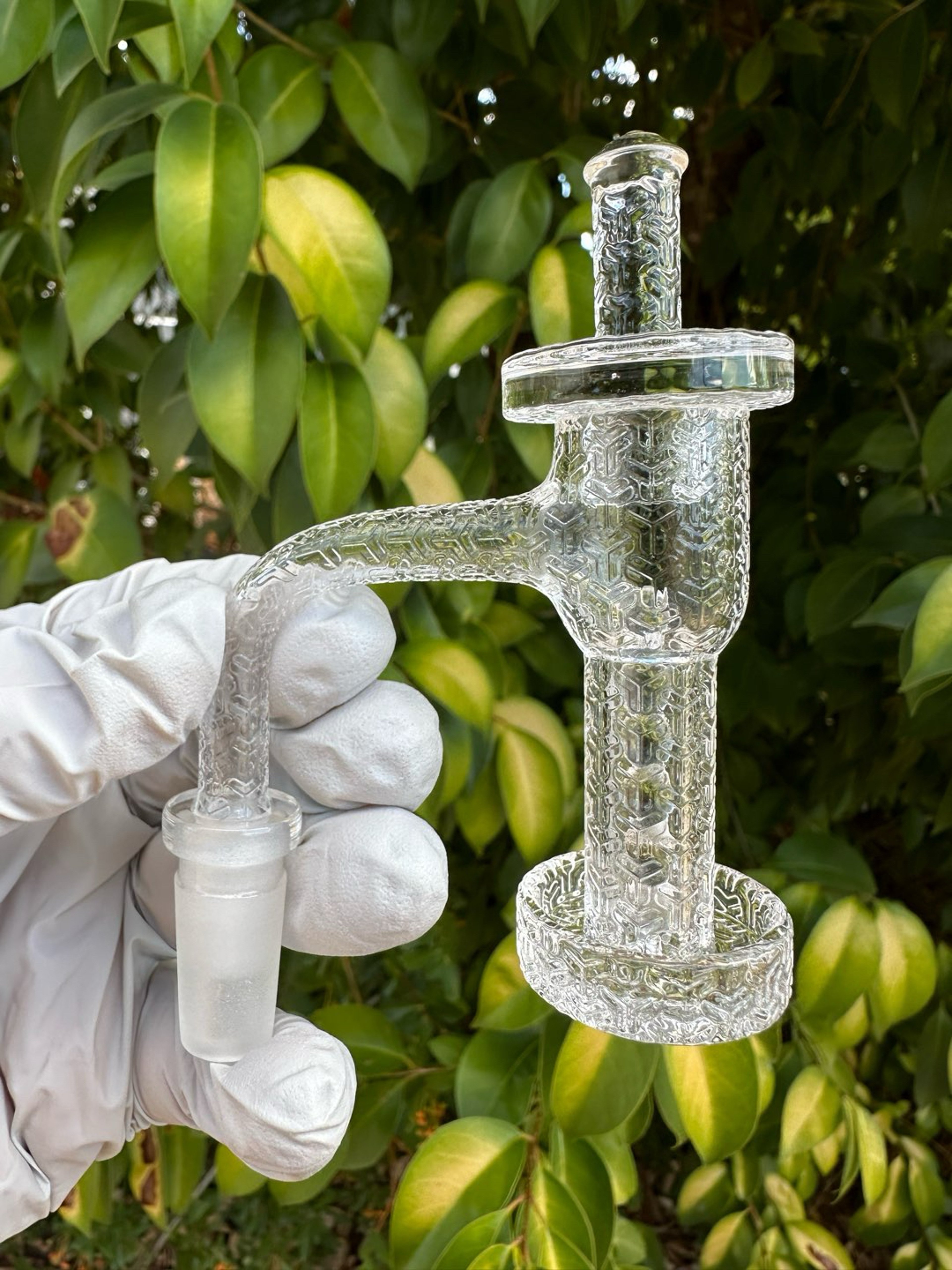 Preview pic of Etched Terp Slurper Set & Adapter