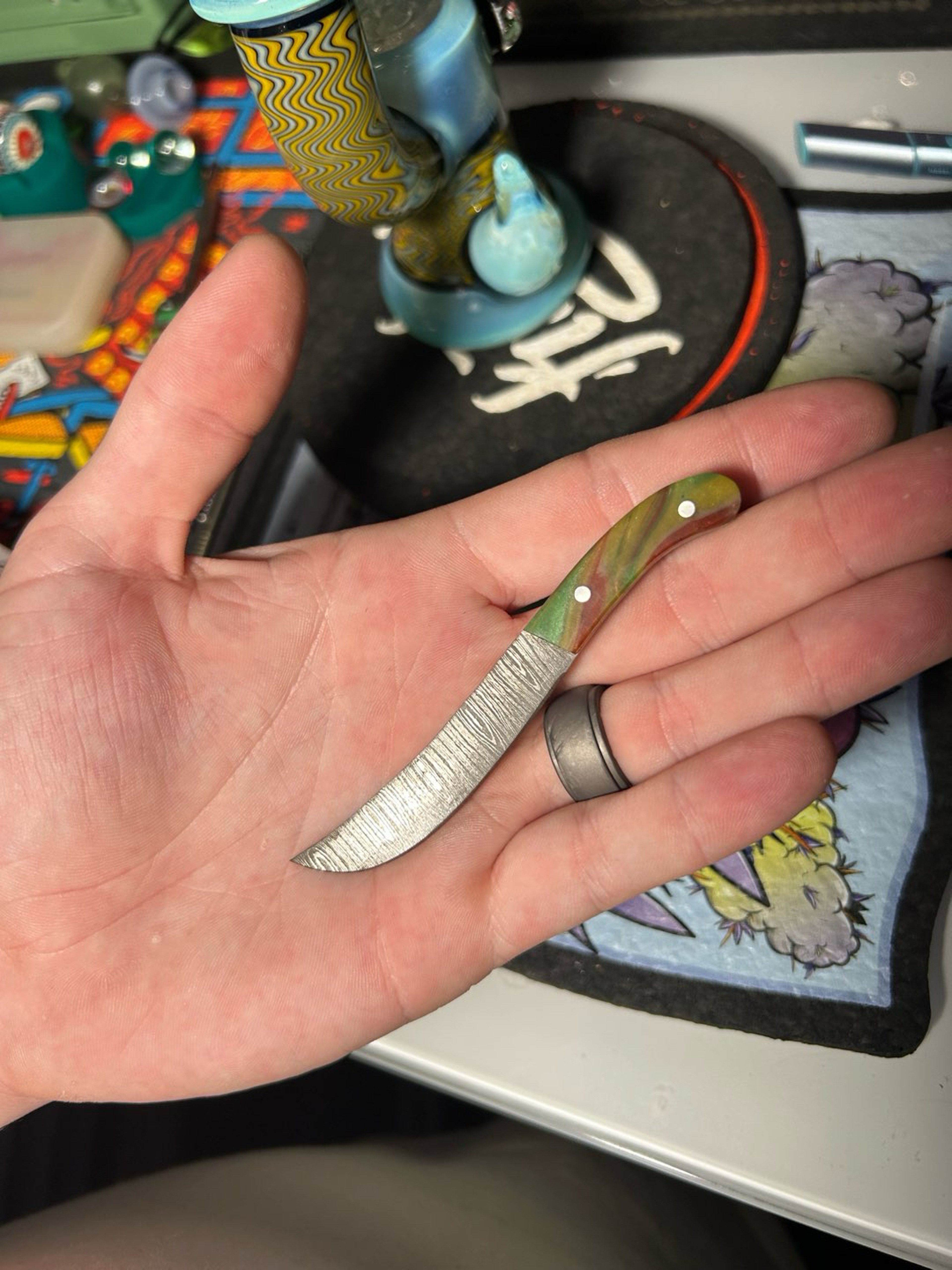 Preview pic of Mini Damascus Sword Dabber