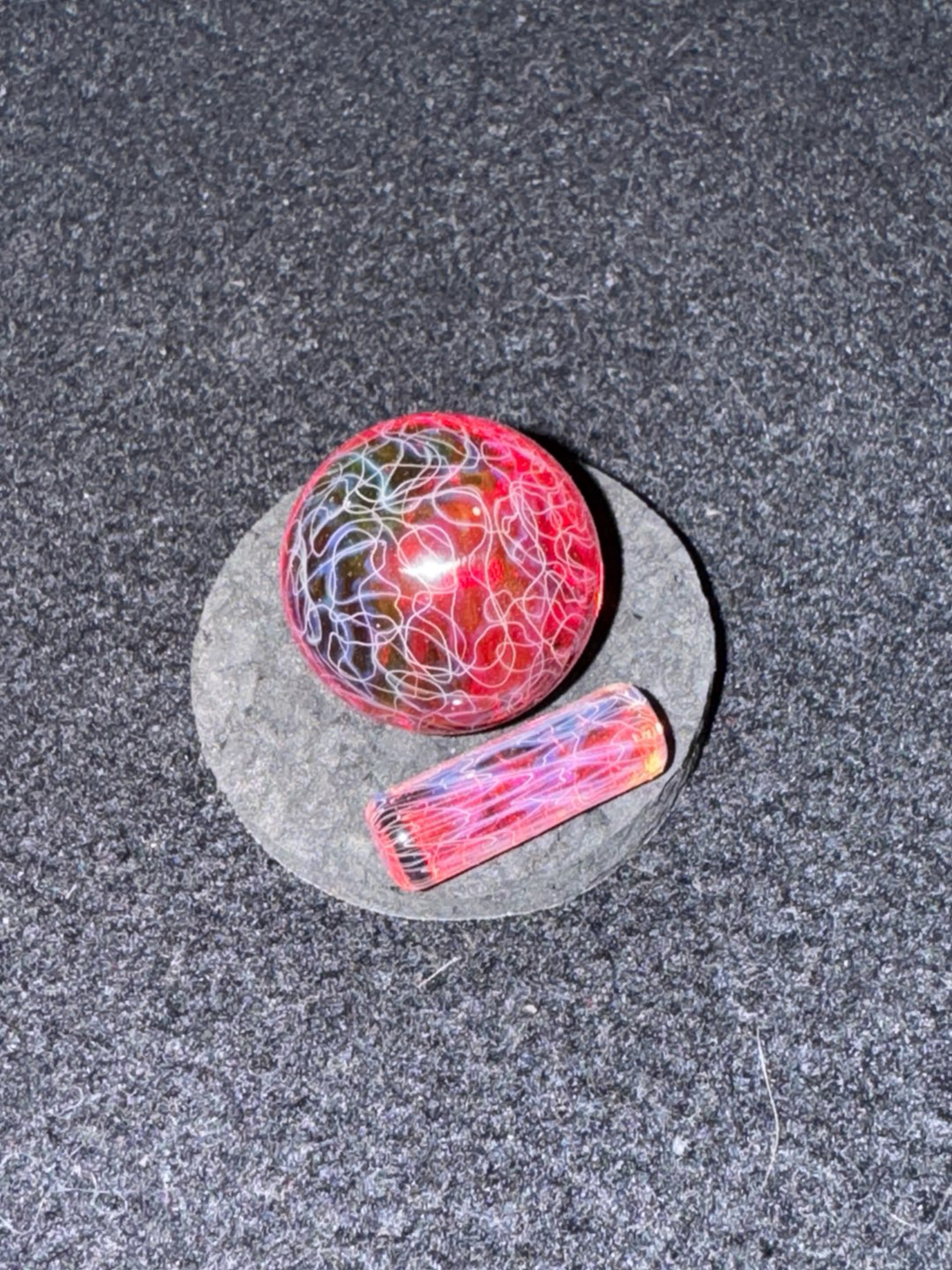 Preview pic of Brick Glass Slurper marble and pillar