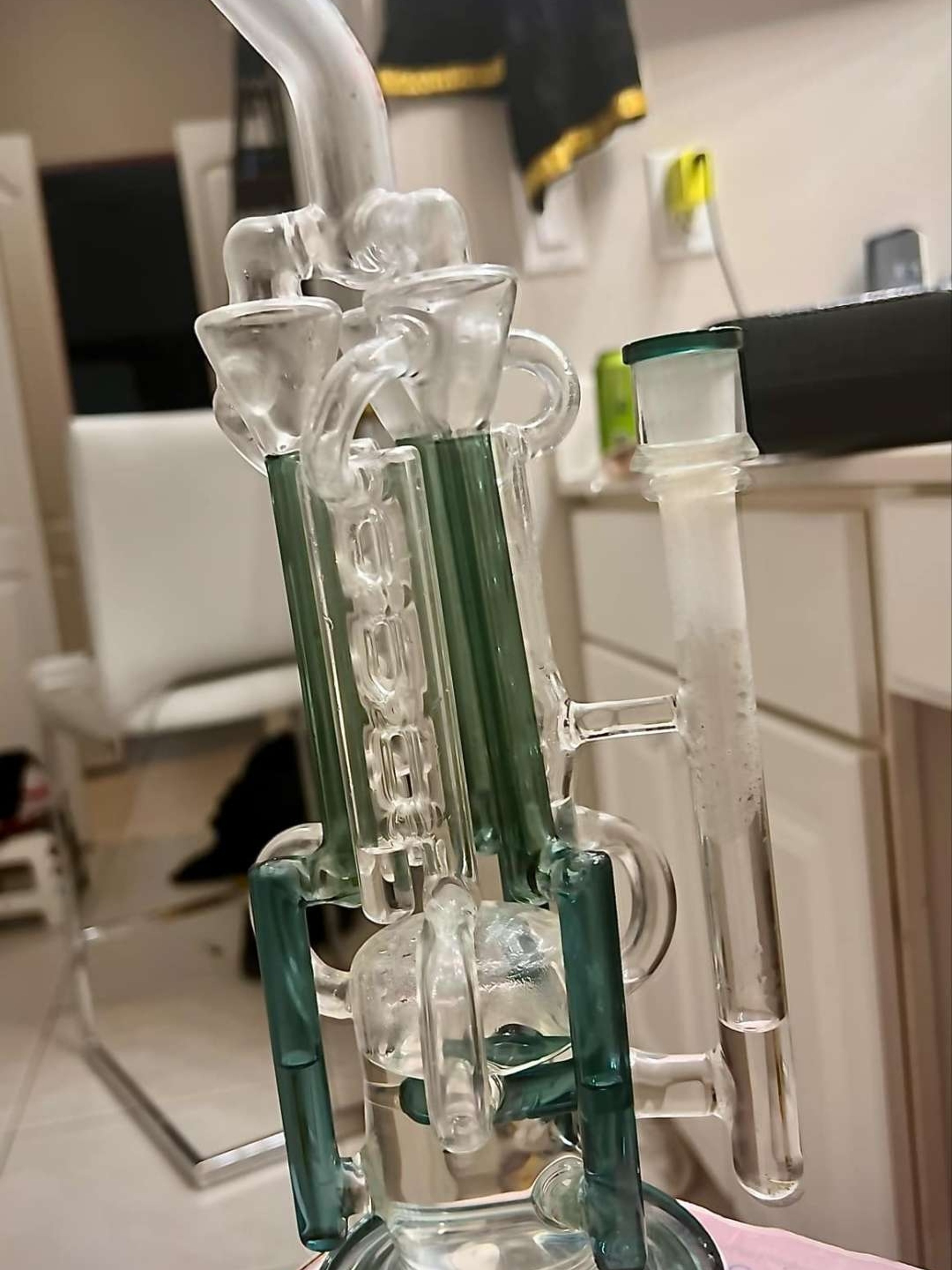 Preview pic of Chill glass 14 inch percolator water bong