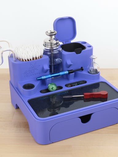 Preview pic of Dab Station by 420 Trinkets | All-in-one Cleaning and Organization Station