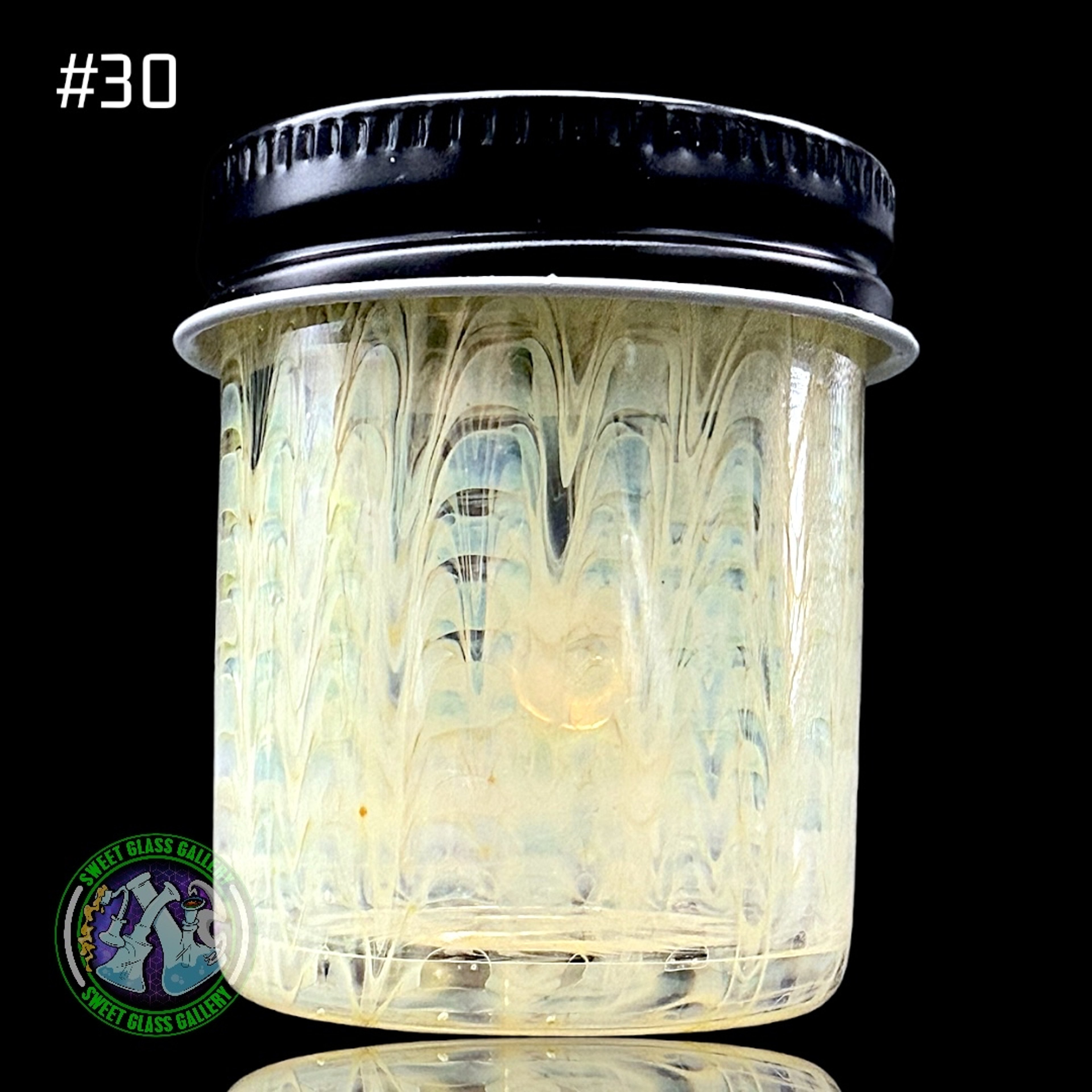 Preview pic of Ben’s Glass Art - Baller Jar #30 - Fume