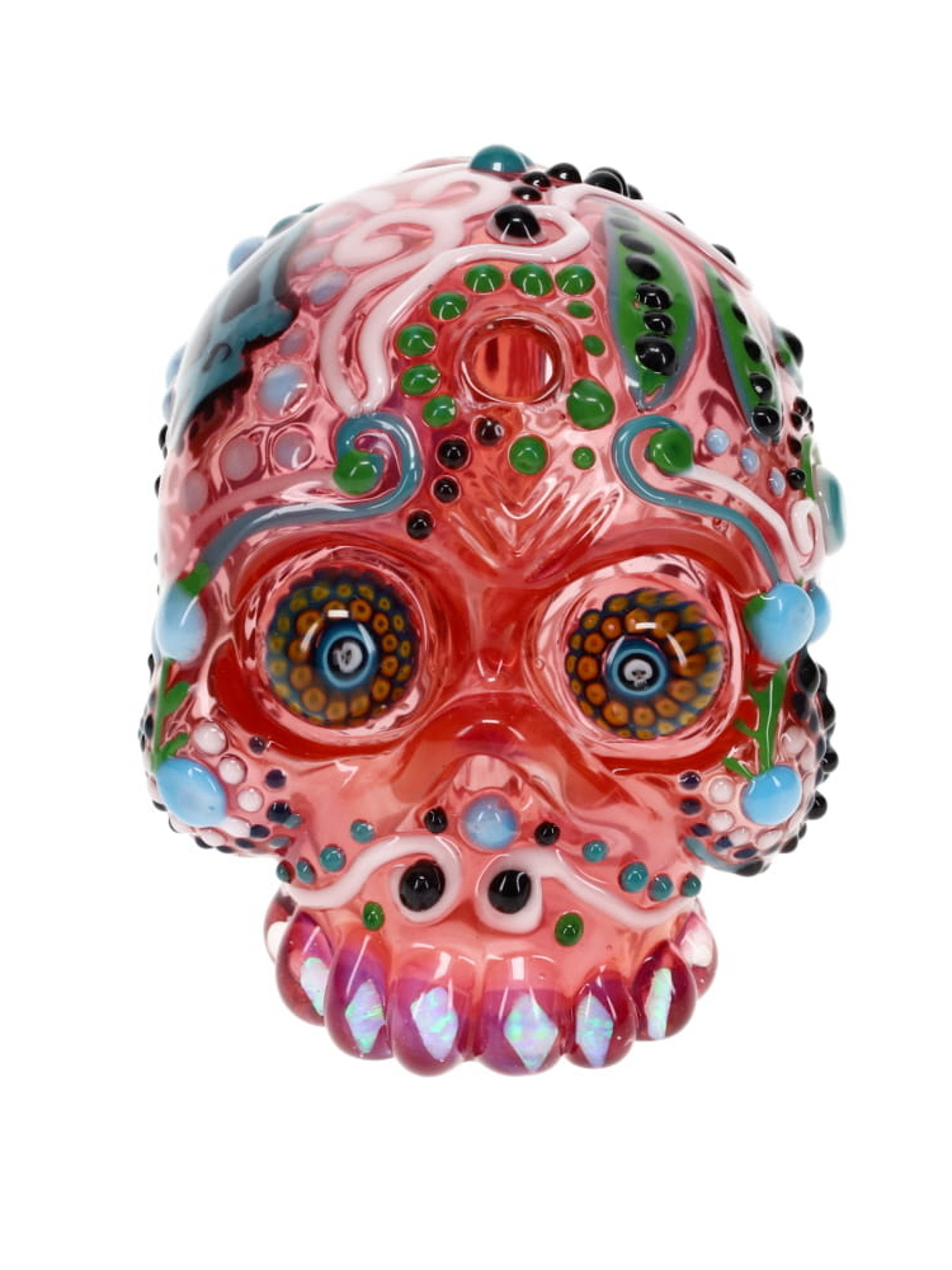 Preview pic of Carsten Carlile Glass Millie Eyes Sugar Skull Rig