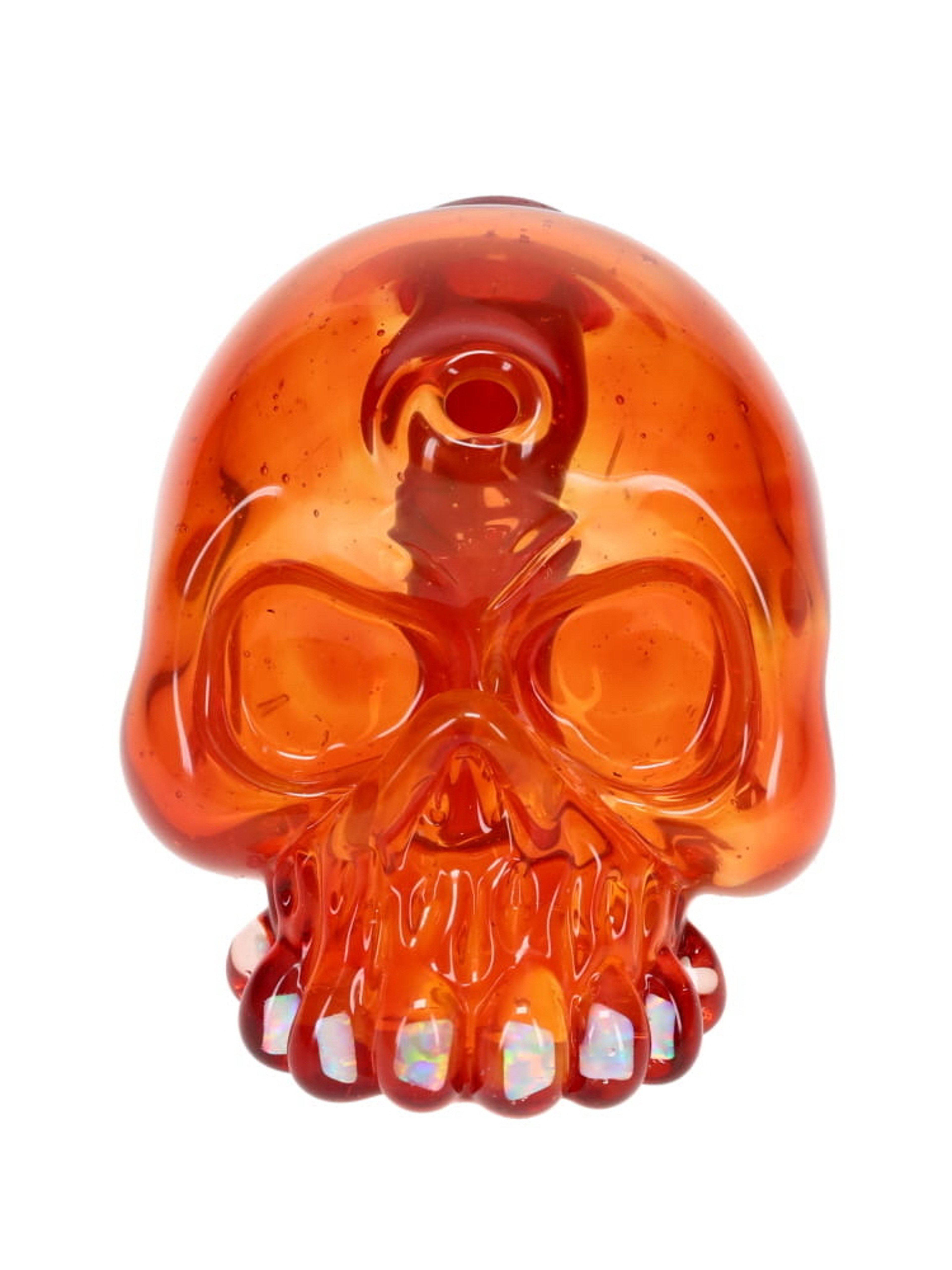 Preview pic of Carsten Carlile Glass Orange Skull Rig