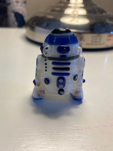 Preview pic of R2D2 dab/vaporizer pen mouth piece
