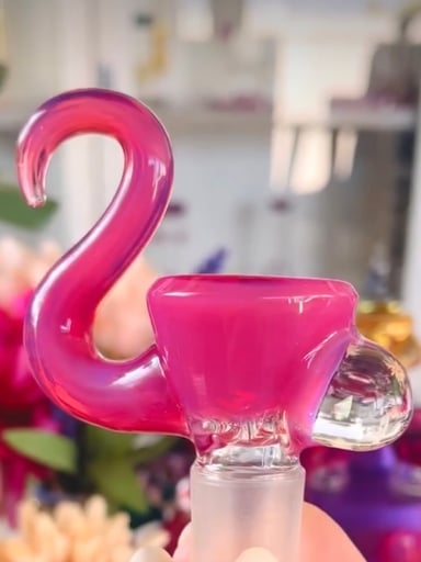 Preview pic of Mctrivish Flamingo Glass Bowl (18mm)