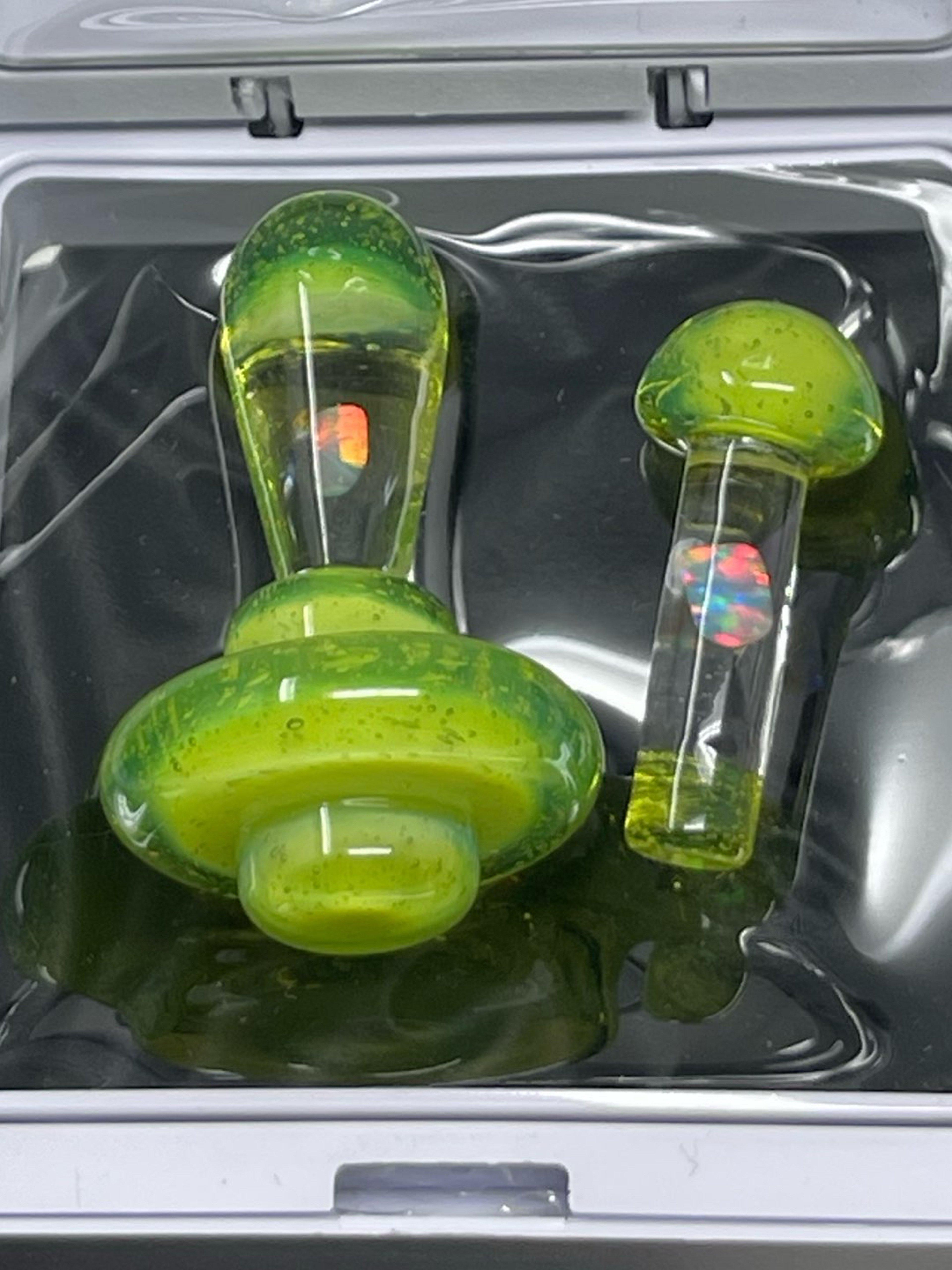 Preview pic of Sunset Slyme opal Slurper set
