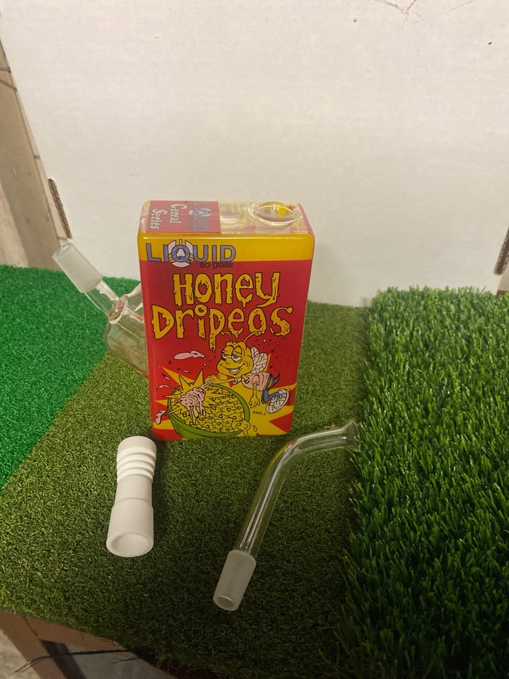 Cereal box Honey dripeos rig | Shop Heady Rigs on GlassPass
