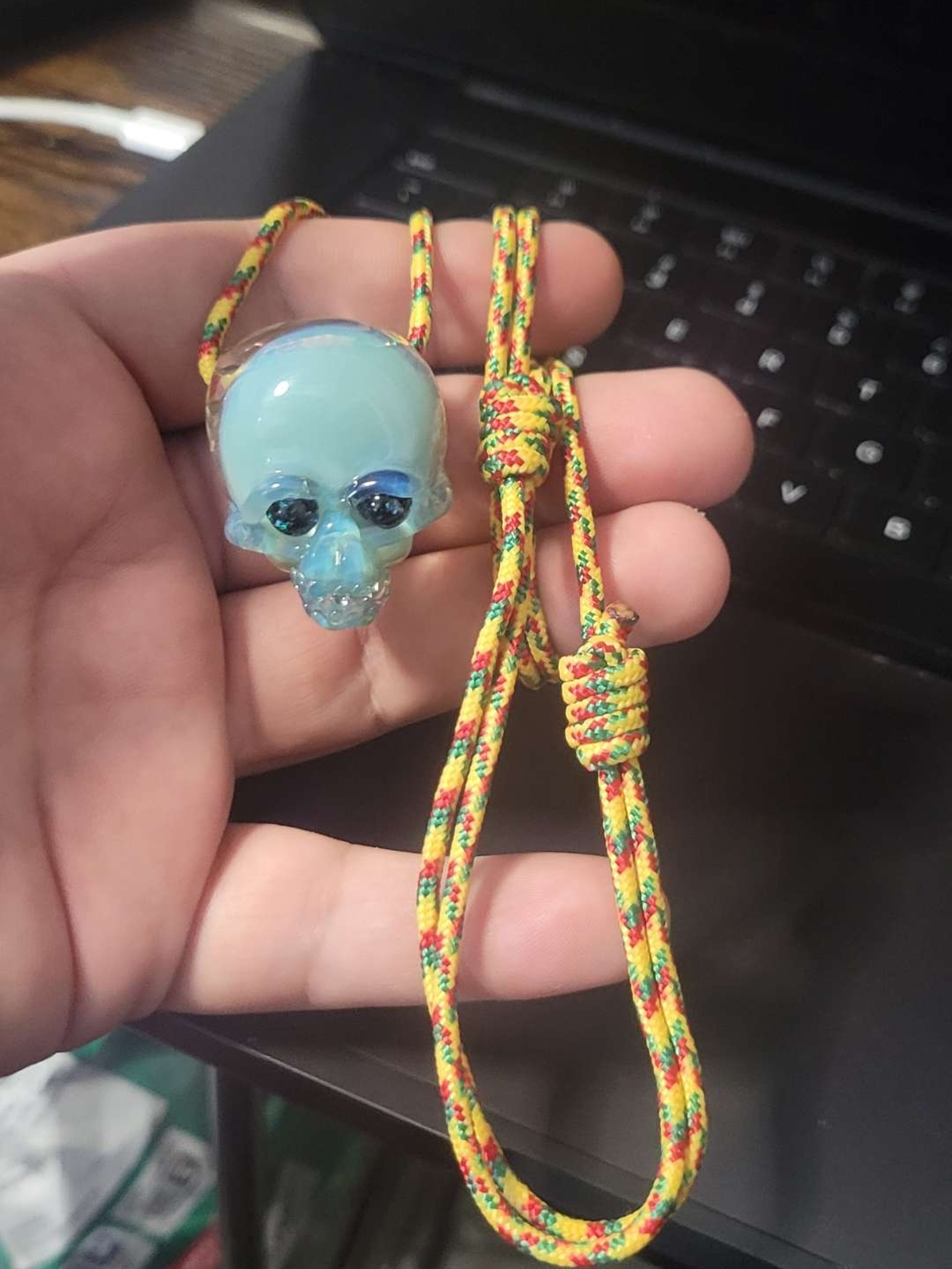Preview pic of Blue Skull Collab Pendy