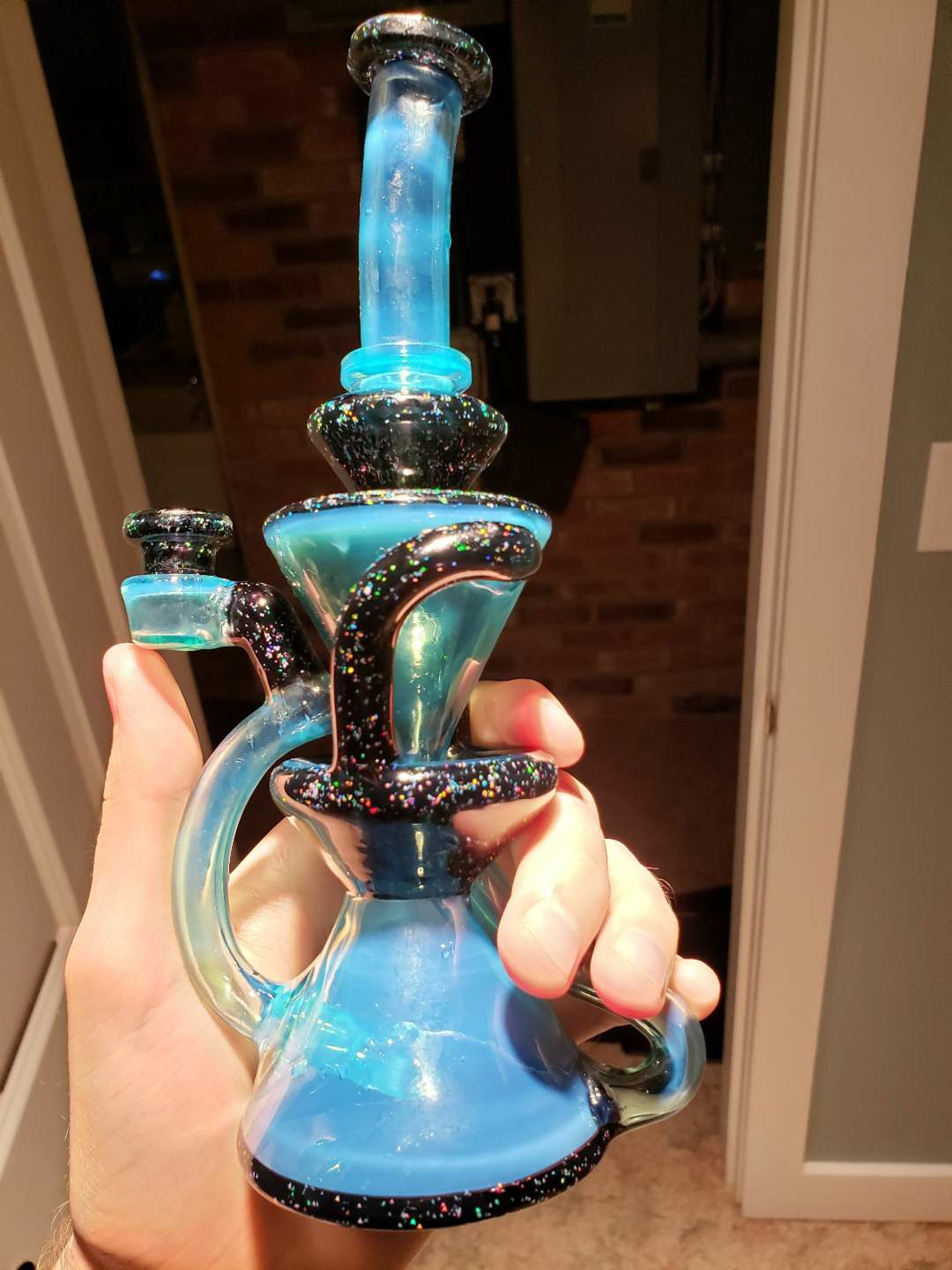 Preview pic of Captn Chronic 2 n through Recycler 10mm - crushed opal / meta terrania