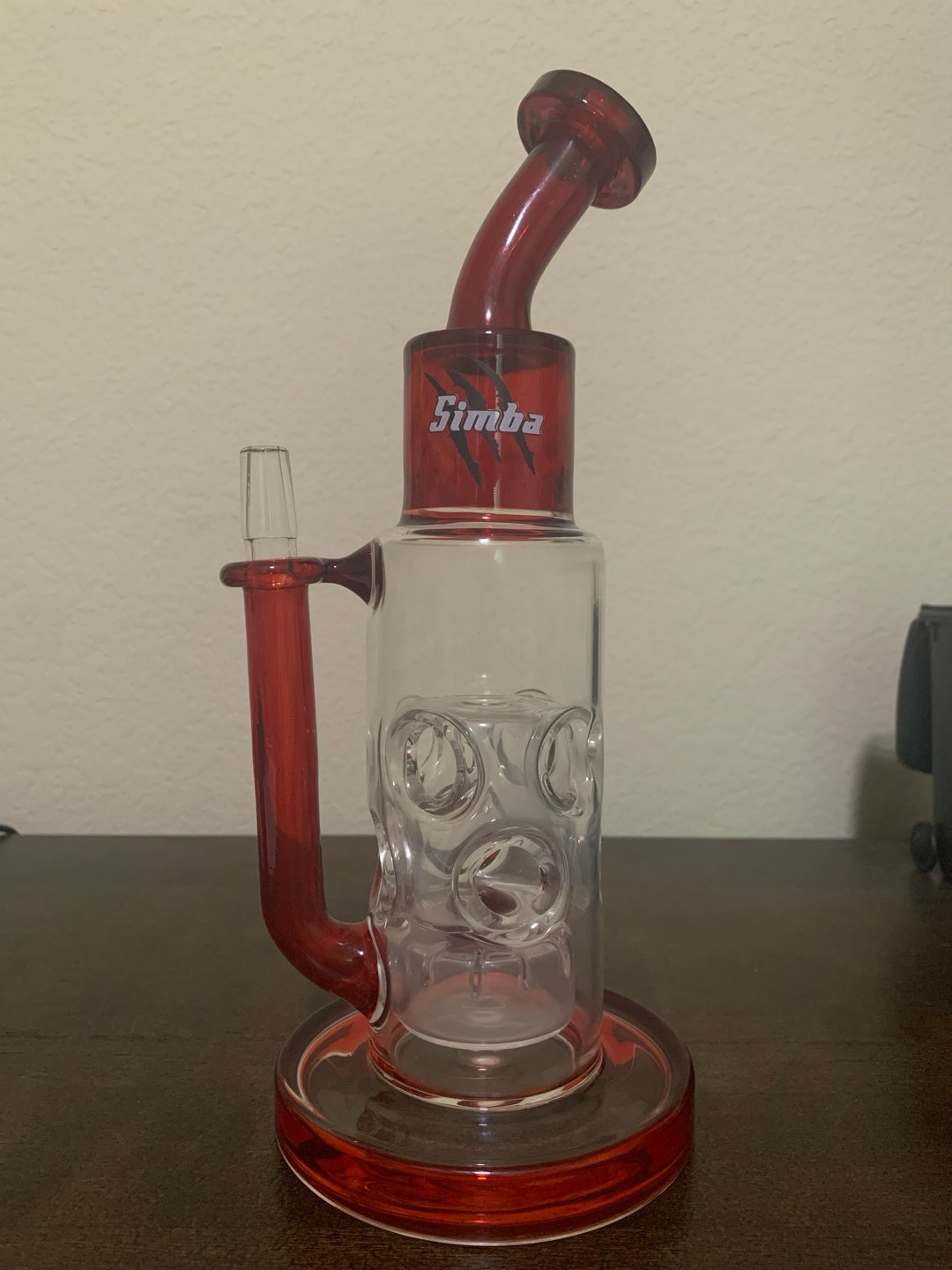 Preview pic of Simba Glass “Holey Moley” Rig and Slurper Set