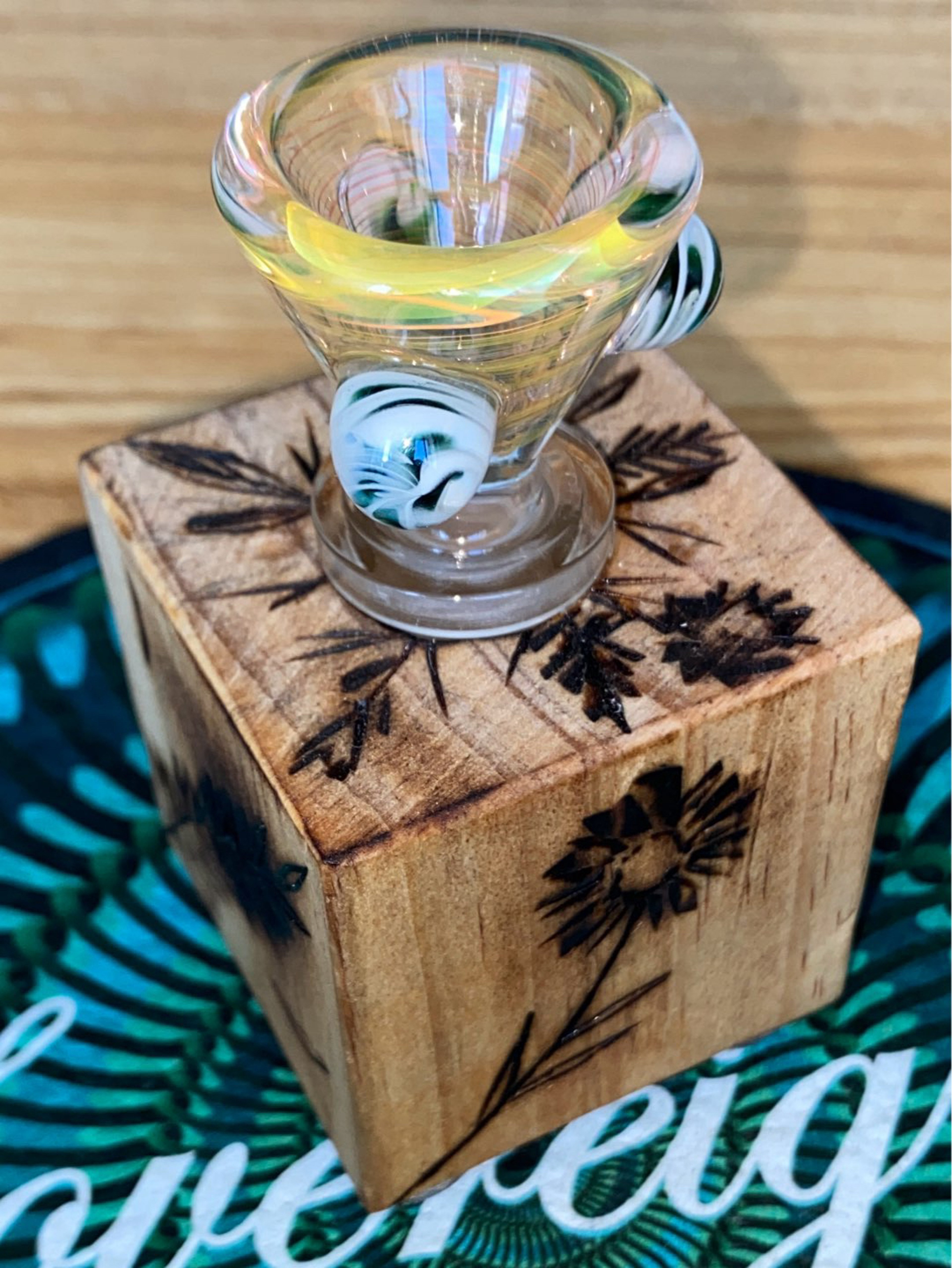 Preview pic of 14 mm Fume-Worked Collaboration Slide by Nectar42 x Sweetfeet