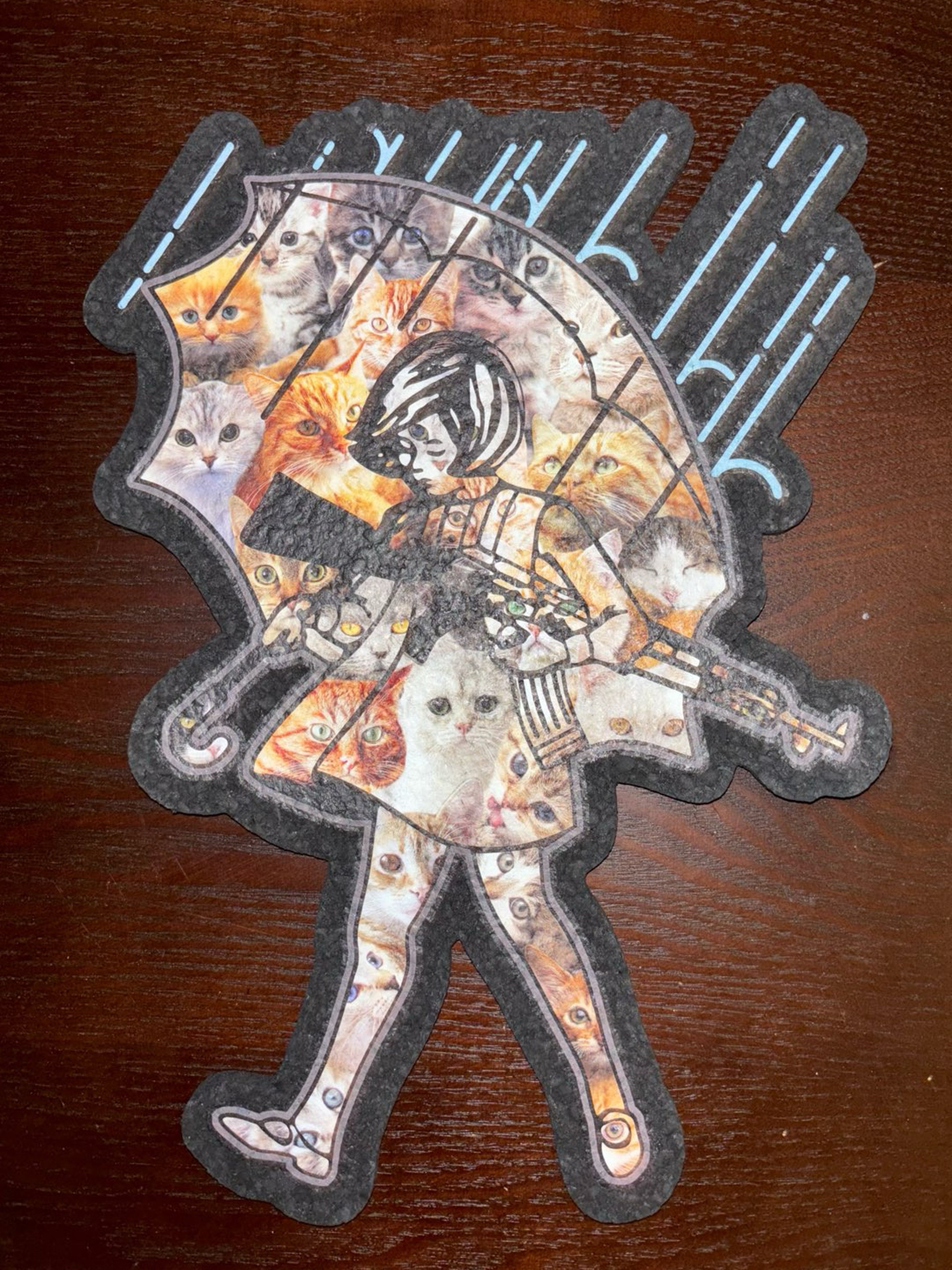Preview pic of Slinger Cat Assault Girl MoodMat
