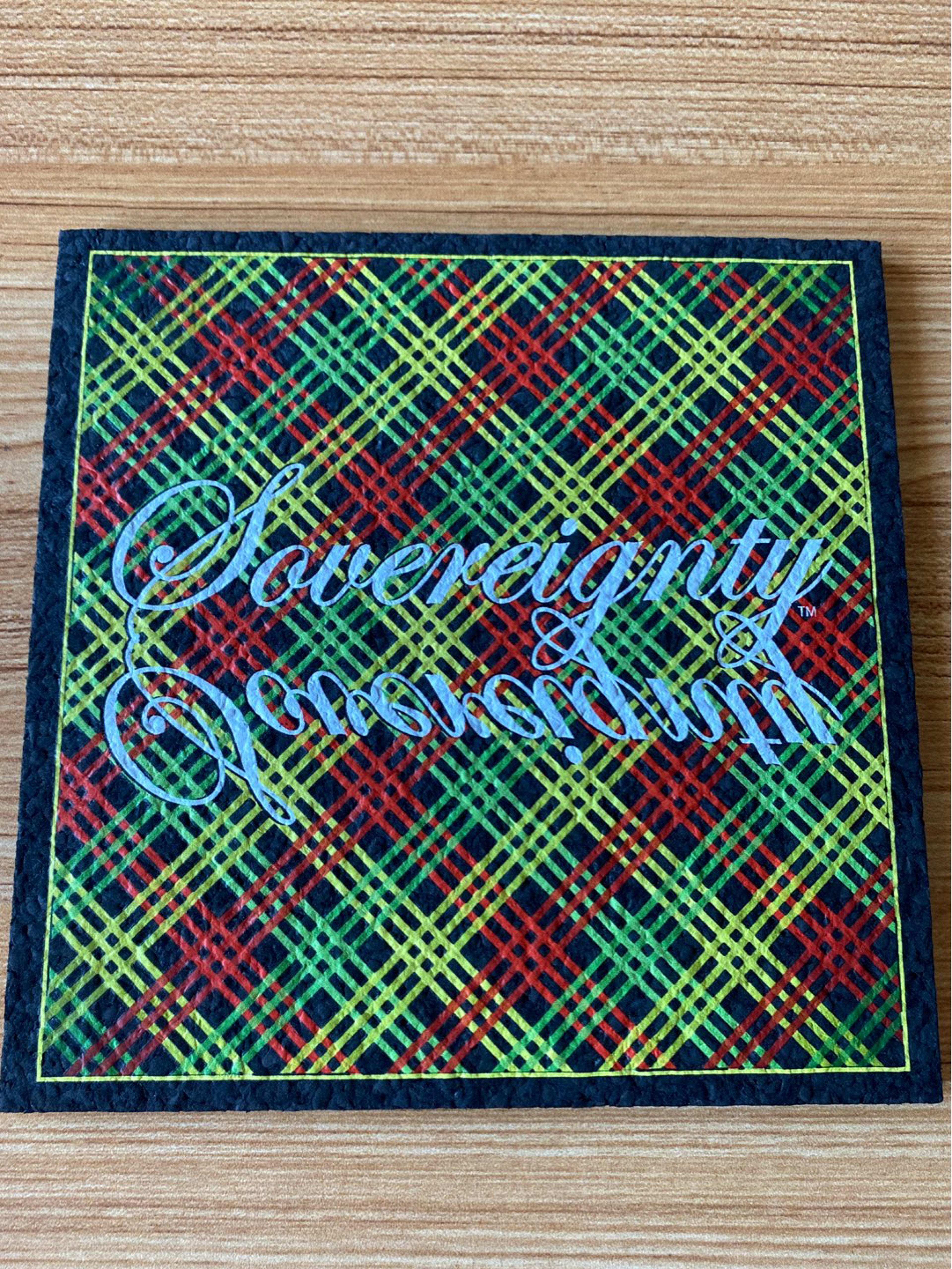Preview pic of Sovereignty x Moodmats — Swiss Rasta Square (LE)
