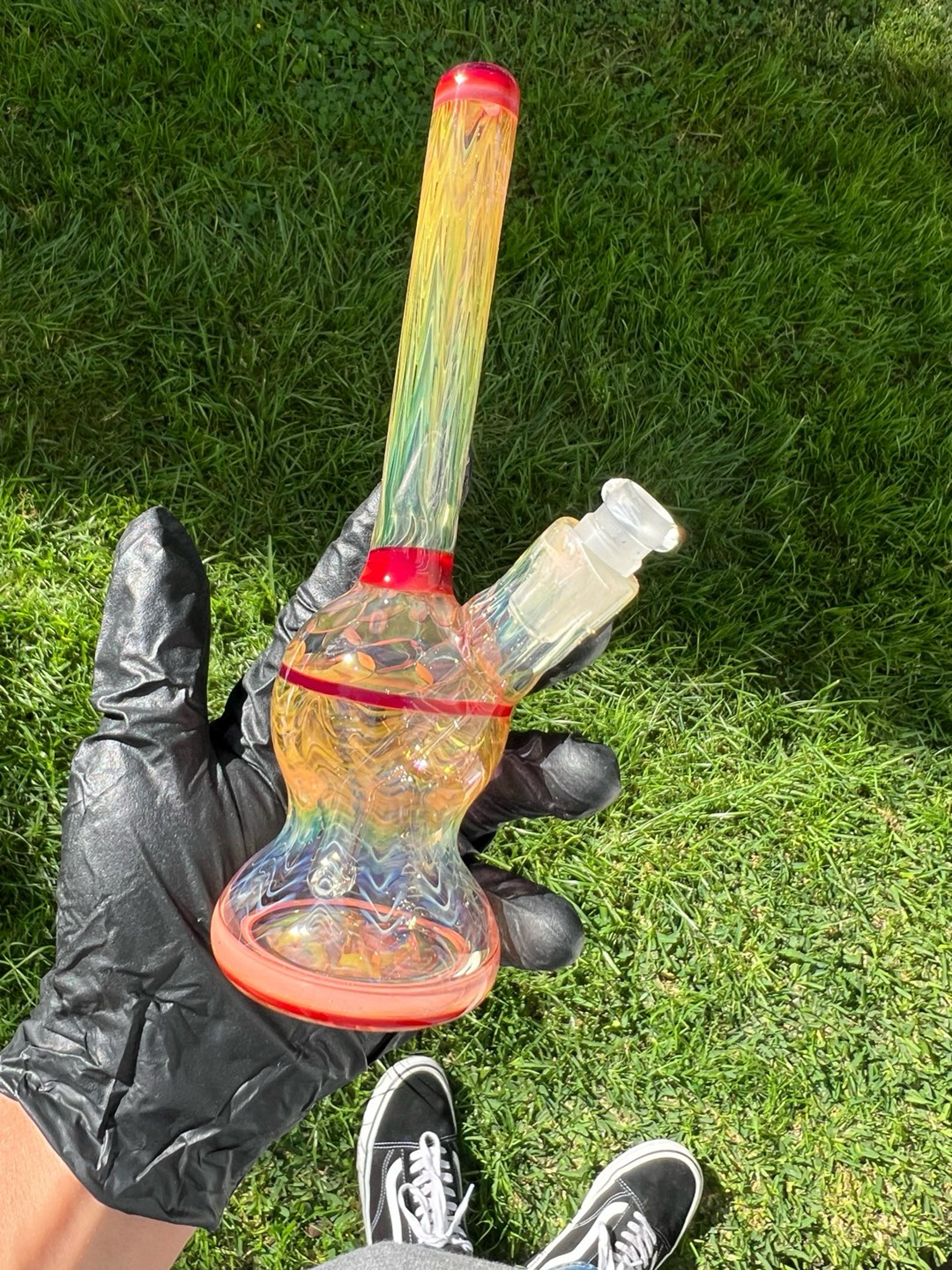 Preview pic of Silver and gold fumed 10mm tube.