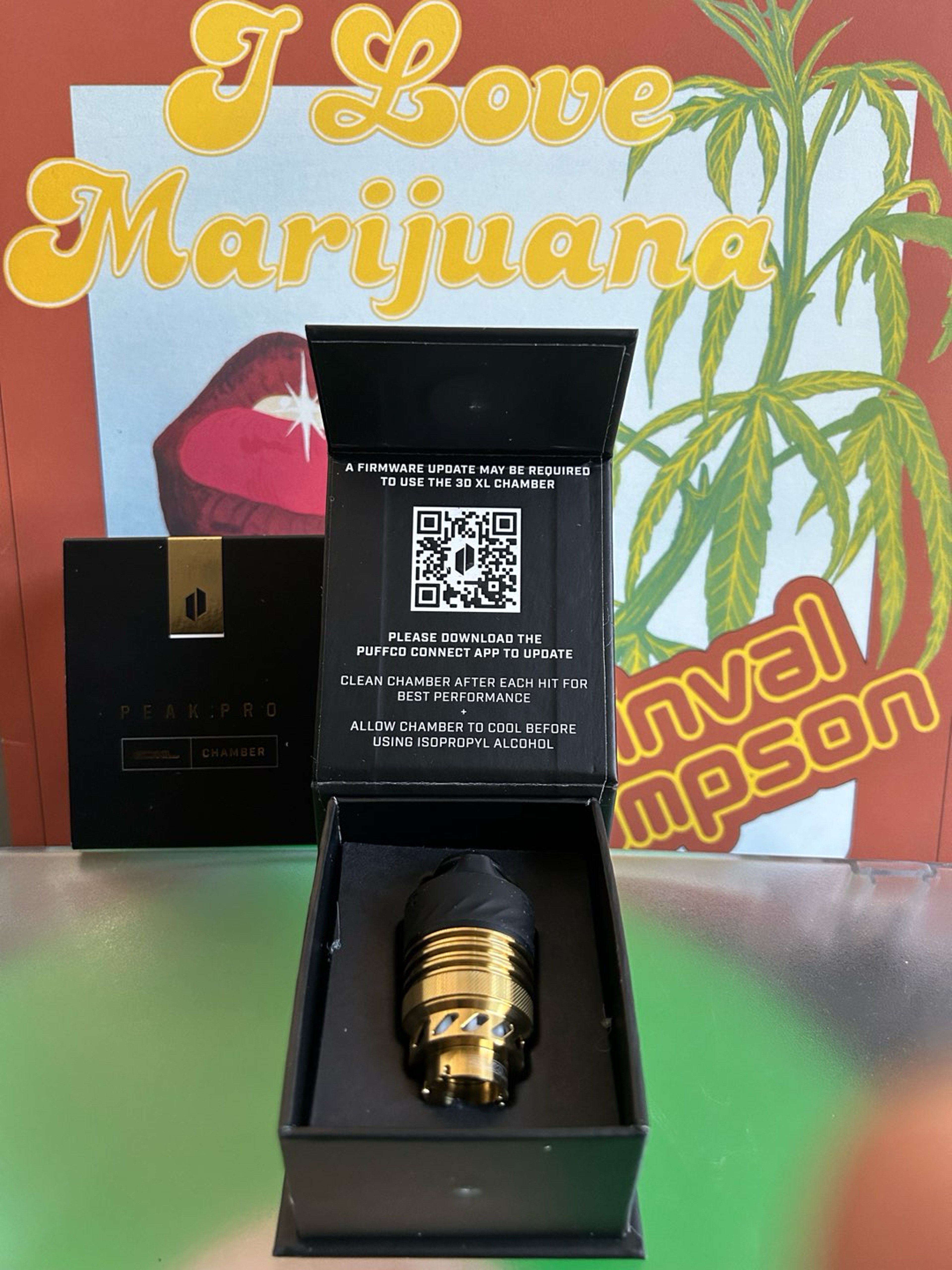 Preview pic of Puffco Peak Pro 3DXL Chamber Gold Edition