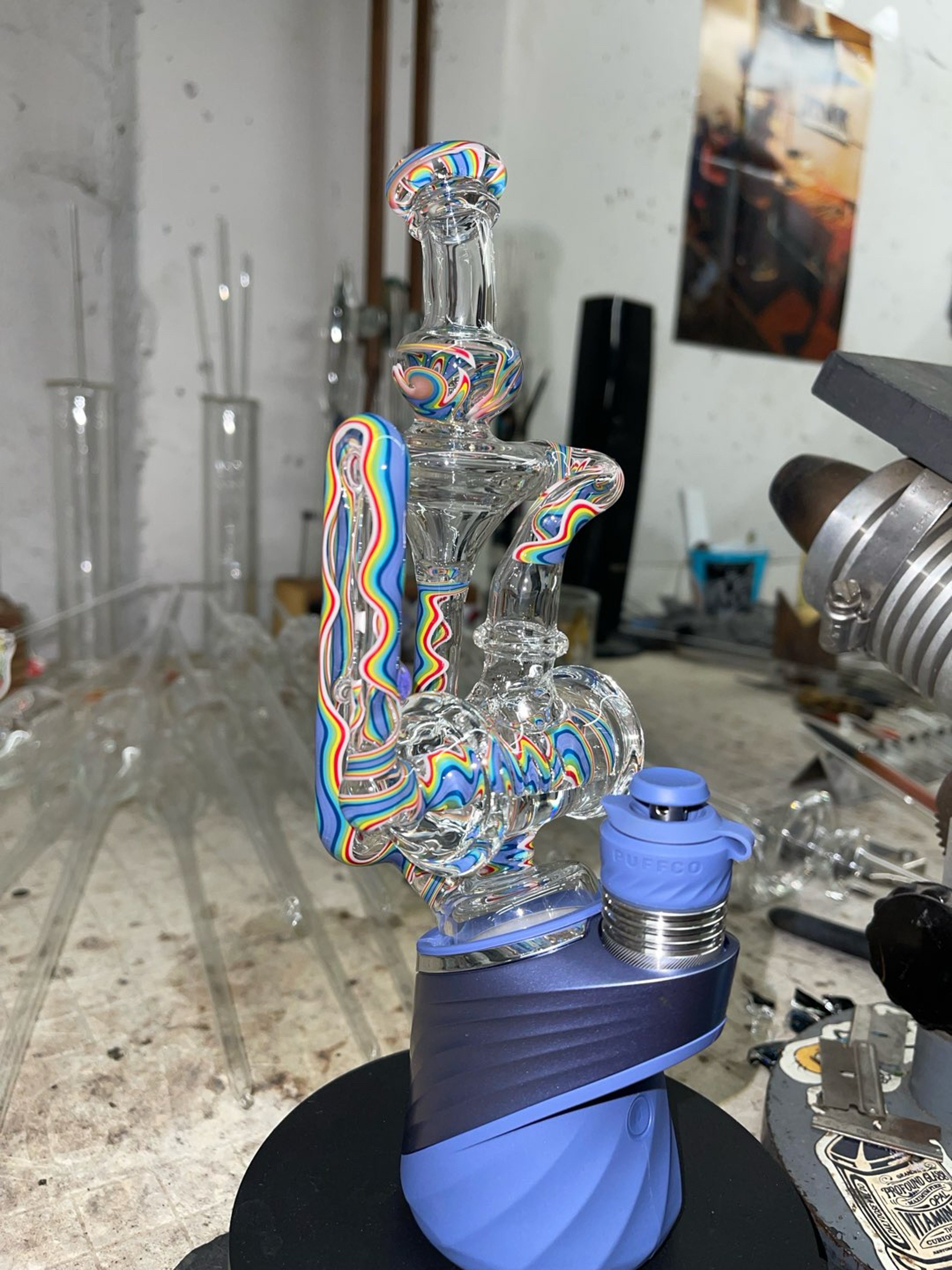 Preview pic of Inline recycler Puffco attachment (device not included )
