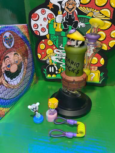 Preview pic of Rob space “mario sucks” wario sandblasted RBR