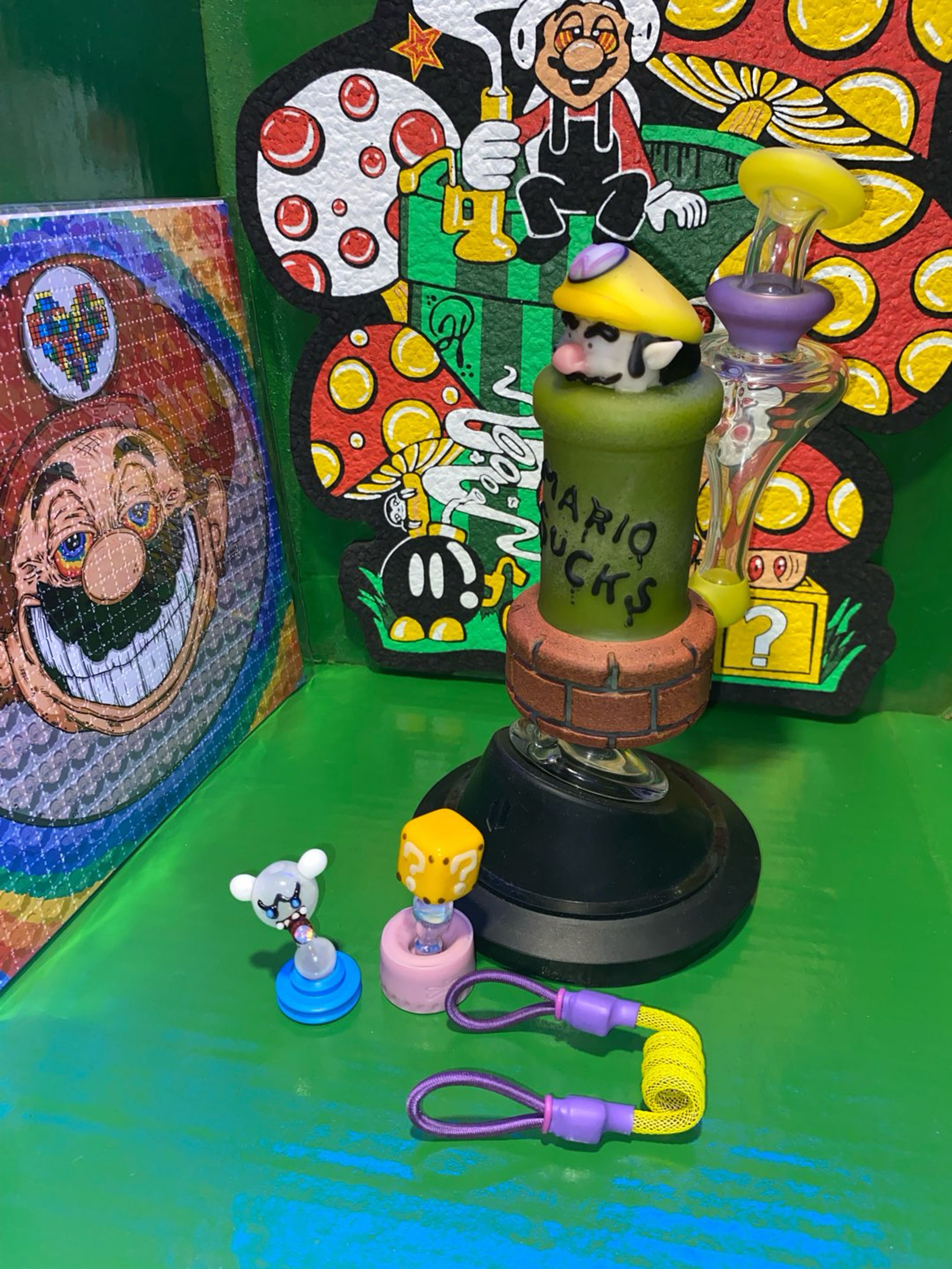 Preview pic of Rob space “mario sucks” wario sandblasted RBR