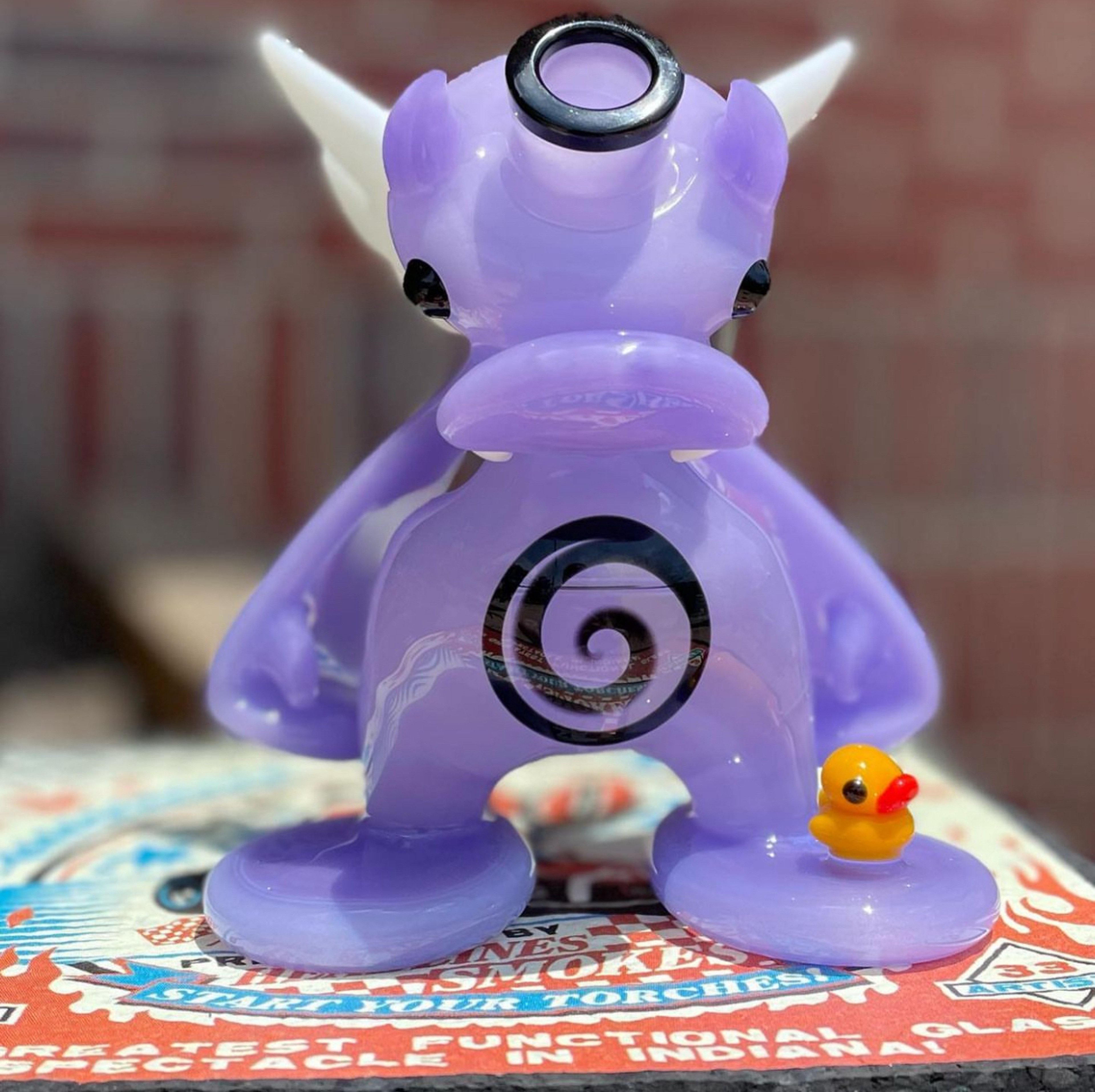 Preview pic of Sdryno Purple satin winged devil ducky rig