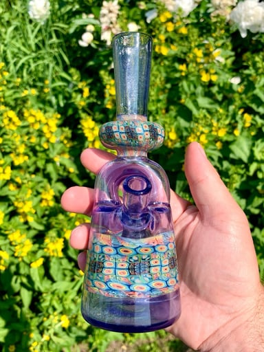 Preview pic of Jeff Heath Bar Murrine Stirrup Bottle