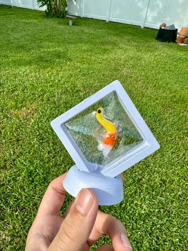 Preview pic of Candy Corn Nessi pendant