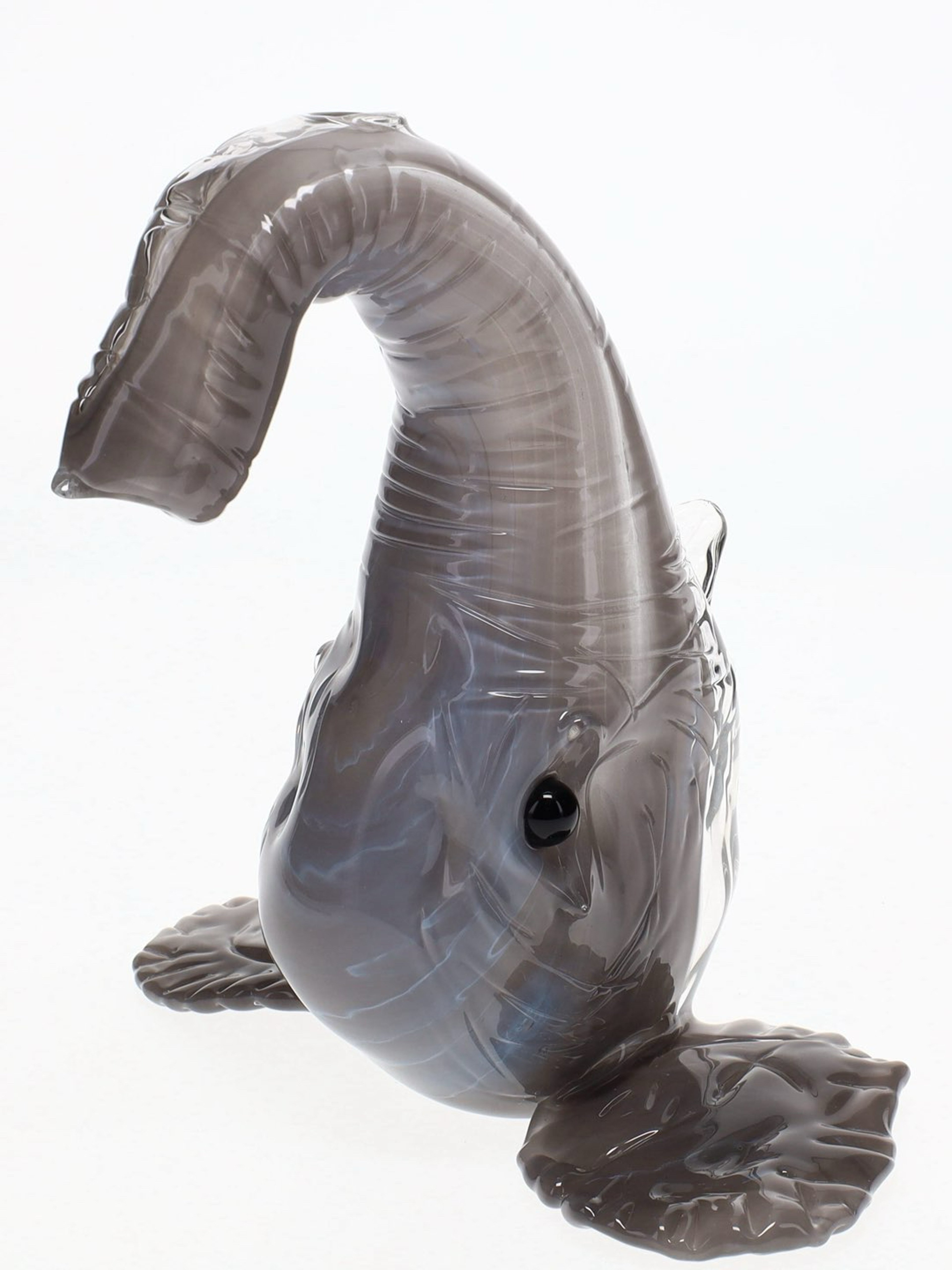 Preview pic of Addison Hanna Glass Elephant with Tusks